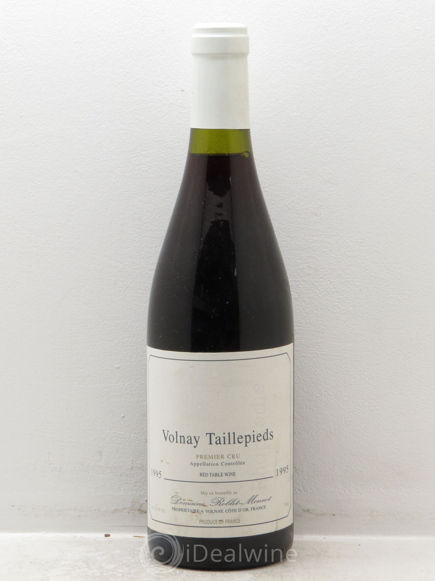 Volnay 1er Cru Domaine Roblet-Monnot 1995 - Lot de 1 bouteille - 0