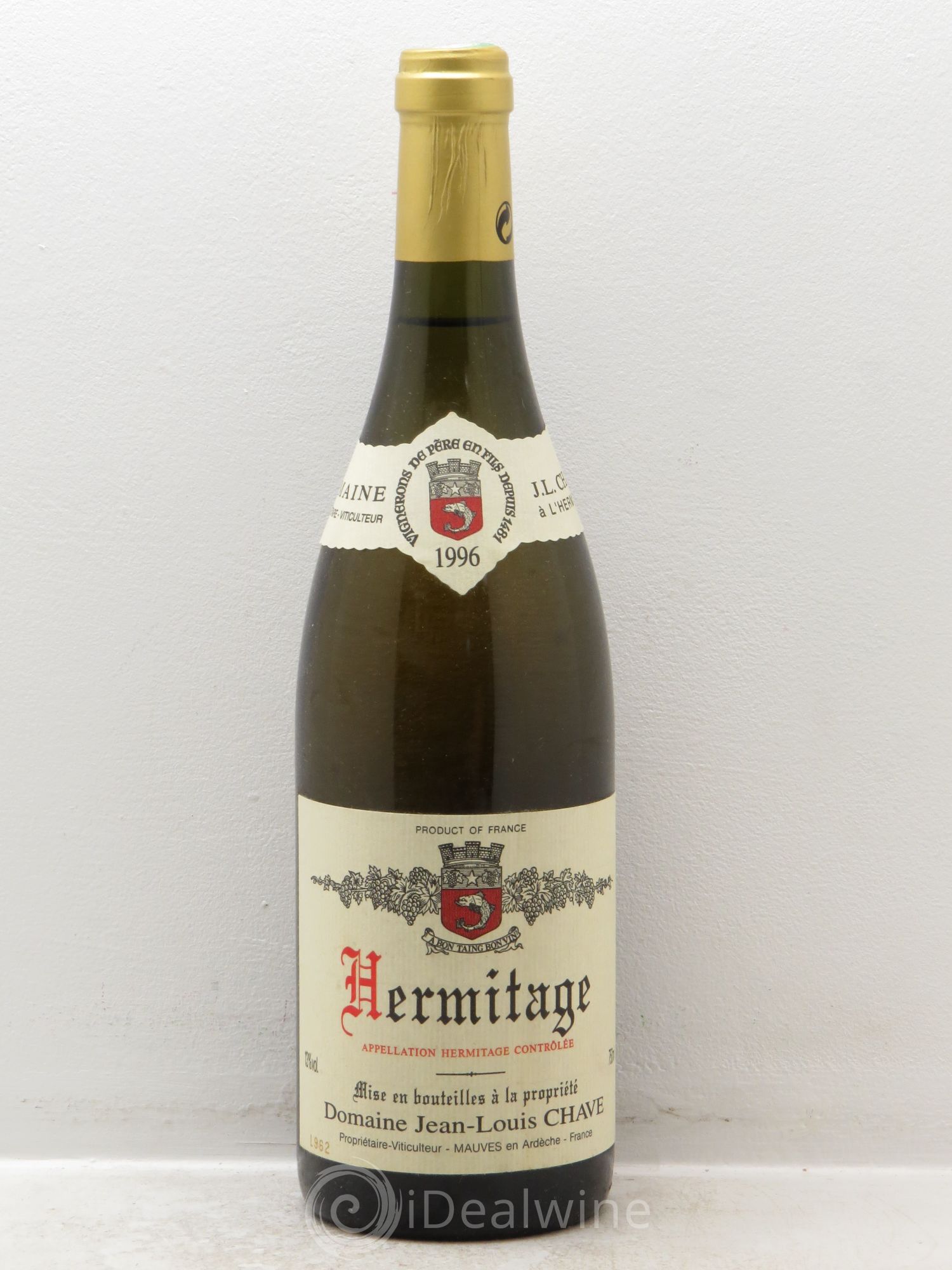 Hermitage Jean-Louis Chave 1996 - Lot de 1 bouteille - 0