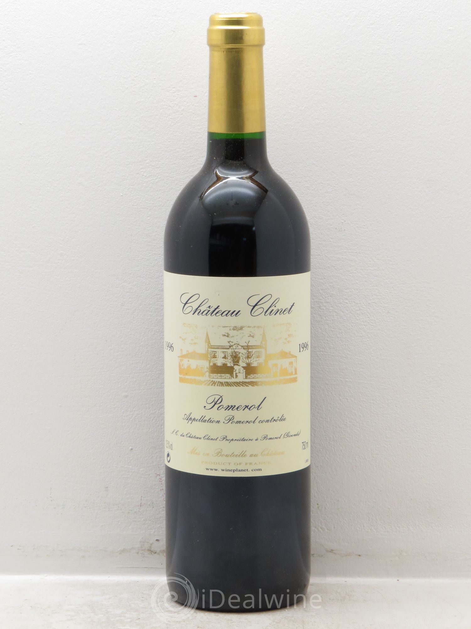 Château Clinet 1996 - Lot de 1 bouteille - 0