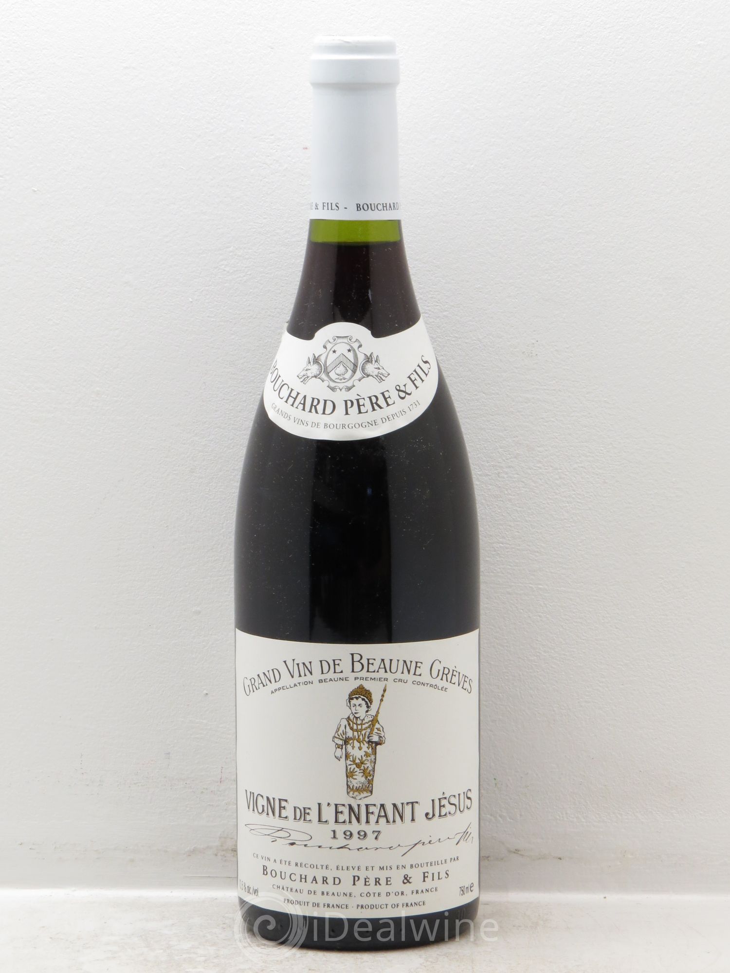 Beaune 1er Cru Grèves - Vigne de l'Enfant Jésus Bouchard Père & Fils 1997 - Lot de 1 bouteille - 0