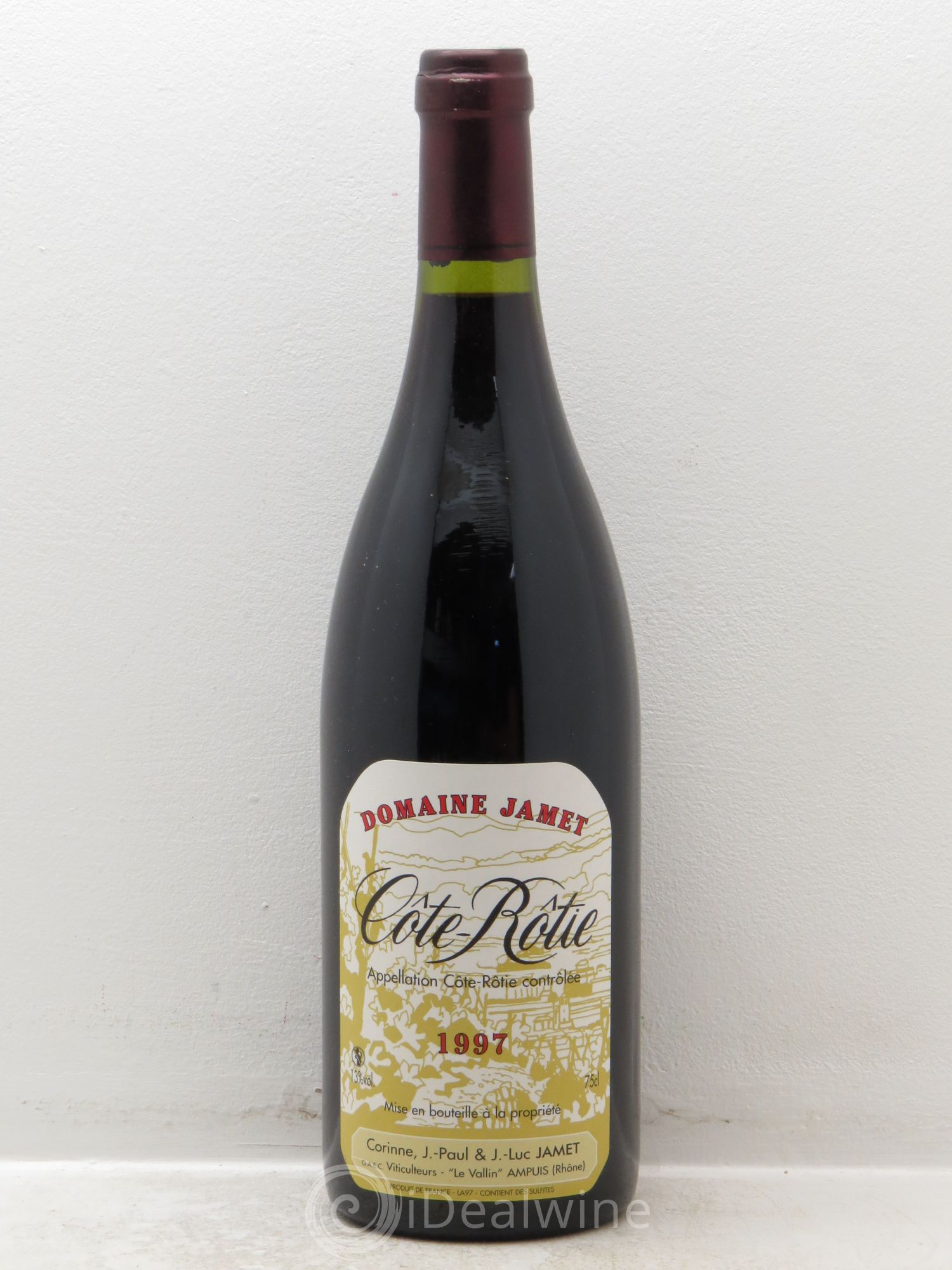 Côte-Rôtie Jamet (Domaine) 1997 - Lot de 1 bouteille - 0