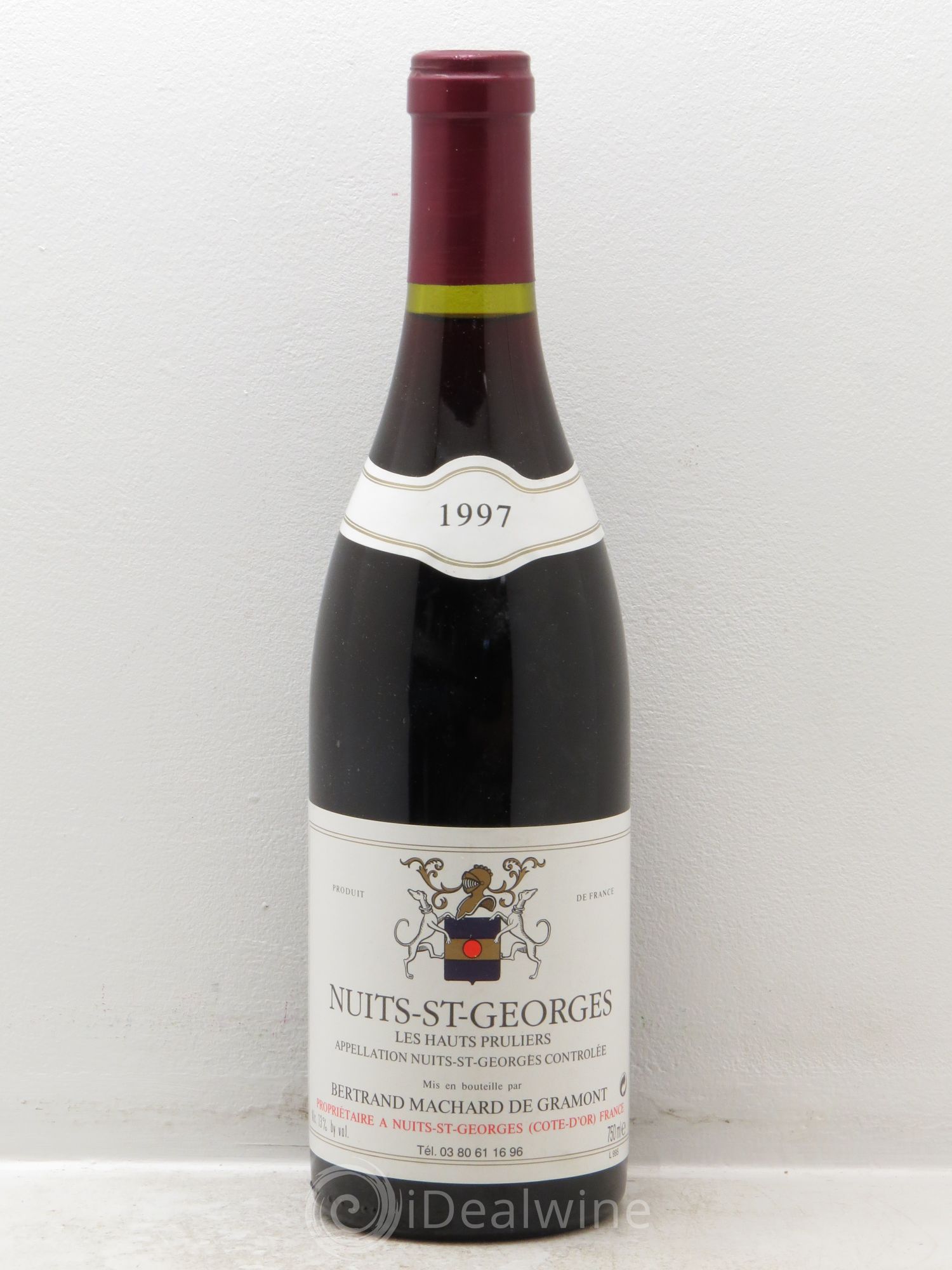 Nuits-Saint-Georges Les Hauts Pruliers - Machard de Gramont 1997 - Posten von 1 Flasche - 0