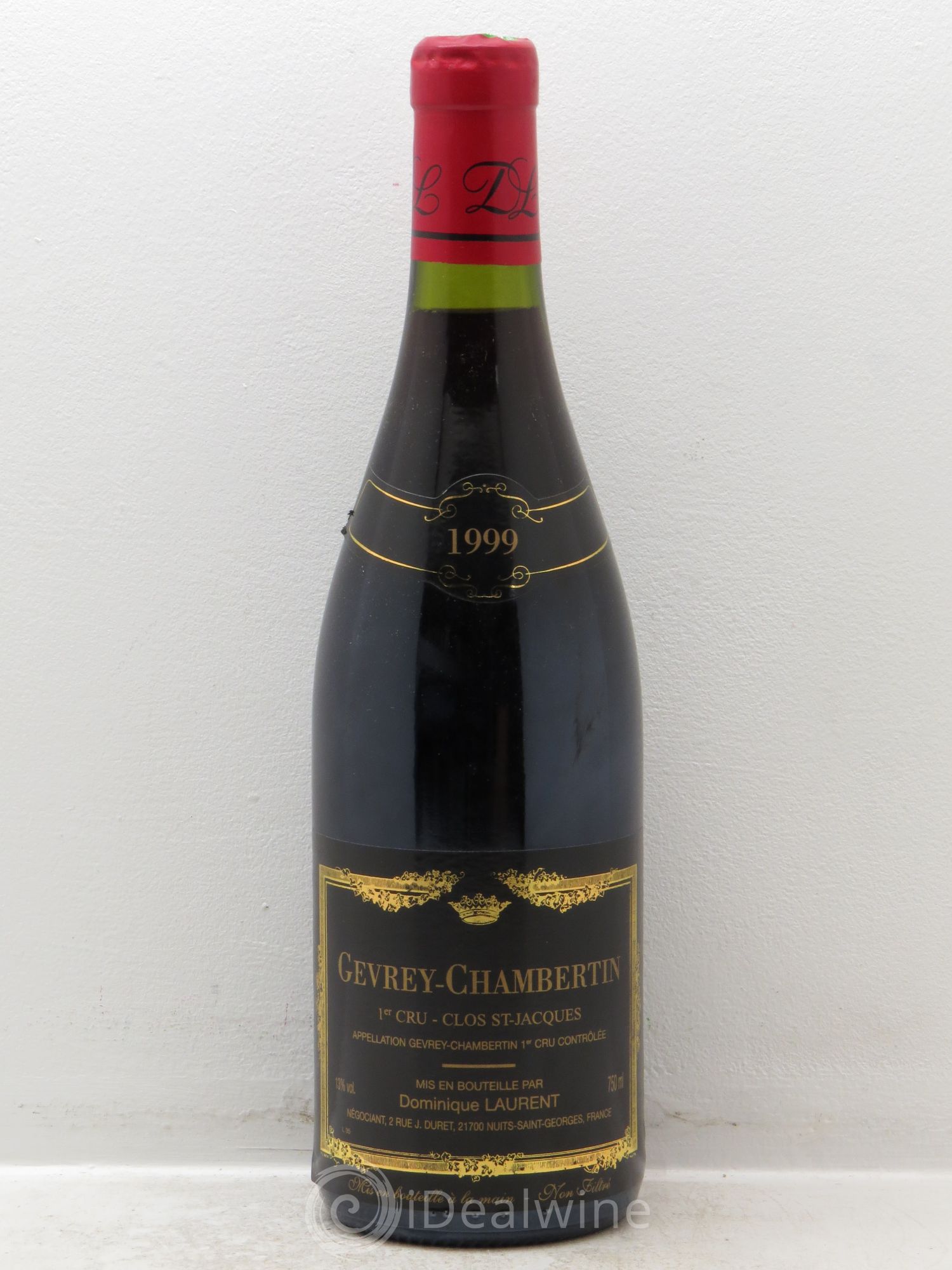Gevrey-Chambertin 1er Cru Dominique Laurent 1999 - Lot de 1 bouteille - 0