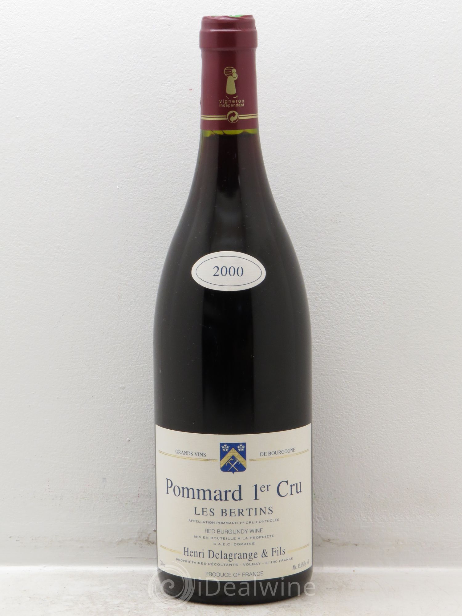 Pommard 1er Cru H.Delagrange 2000 - Lot de 1 bouteille - 0