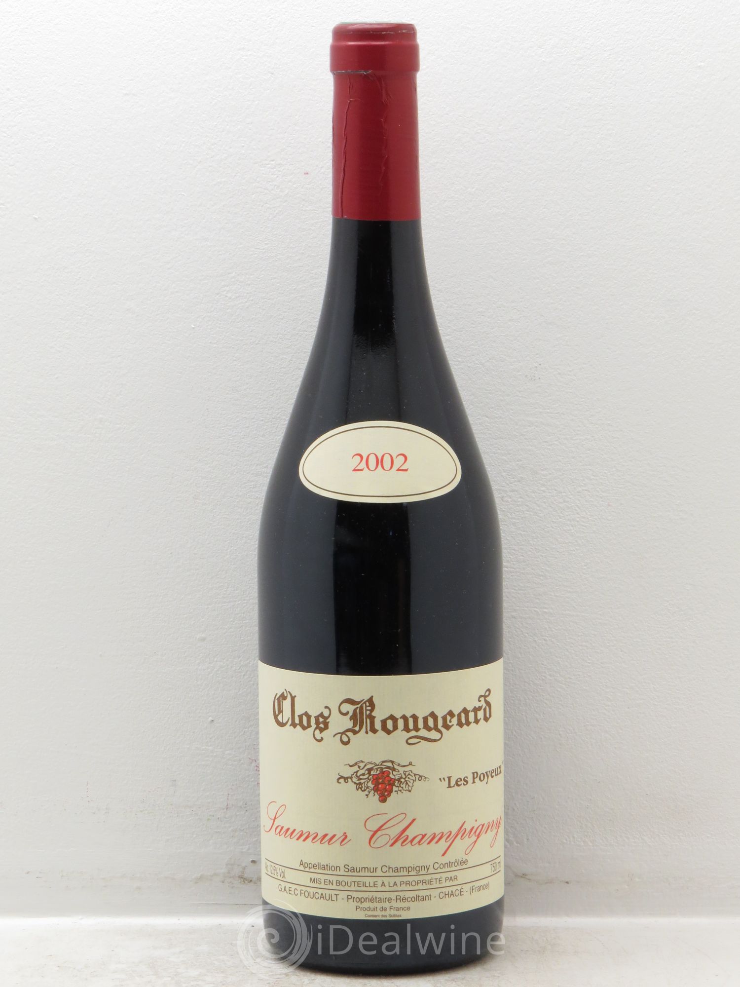 Saumur-Champigny Les Poyeux Clos Rougeard 2002 - Lot de 1 bouteille - 0