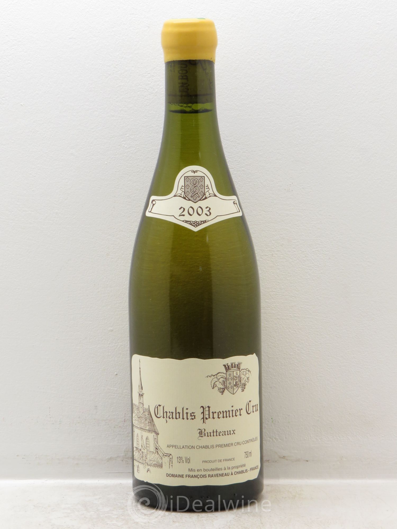 Chablis 1er Cru Butteaux Raveneau (Domaine) 2003 - Lot de 1 bouteille - 0