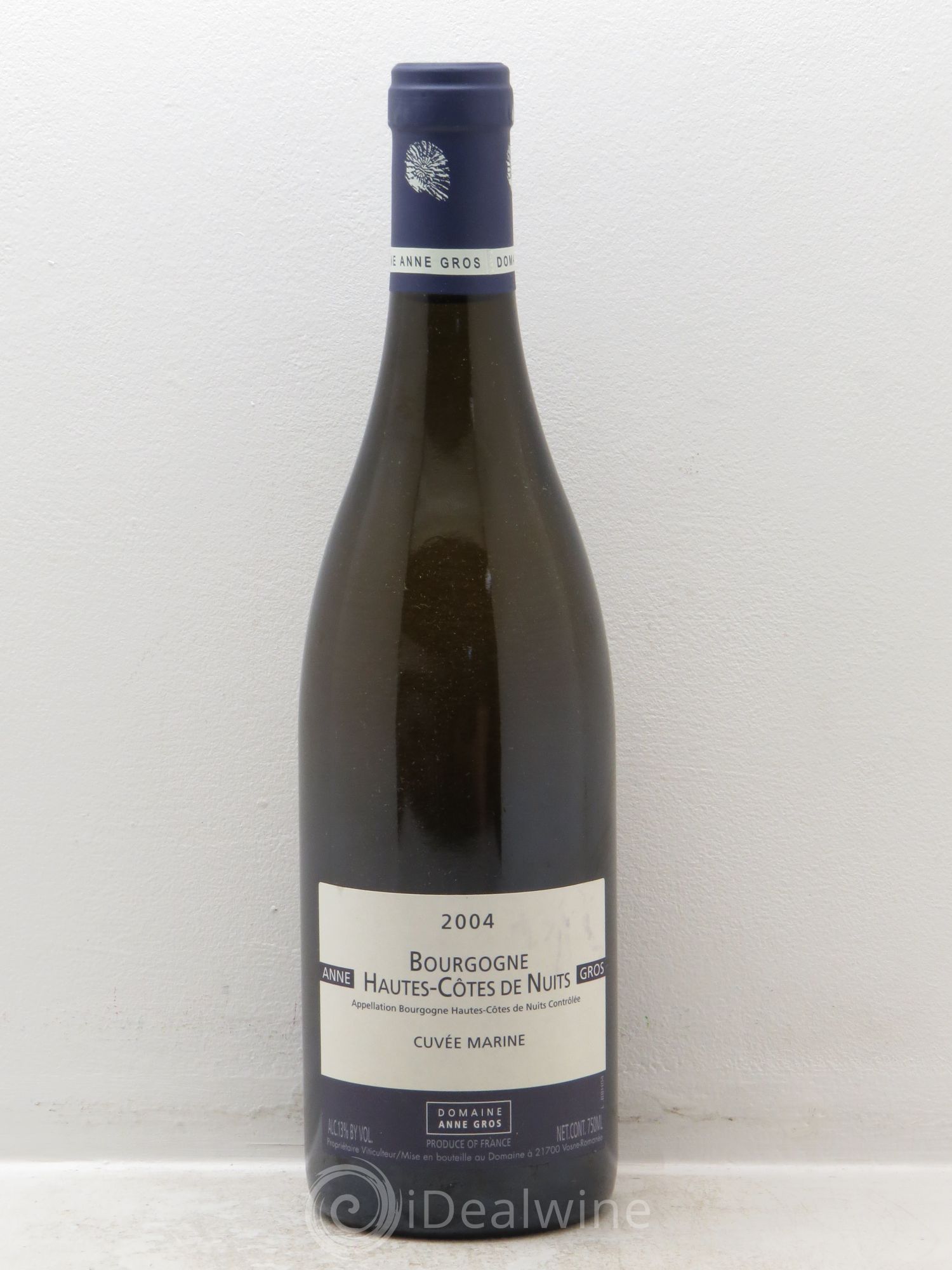 Hautes-Côtes de Nuits Cuvée Marine Anne Gros 2004 - Lot de 1 bouteille - 0