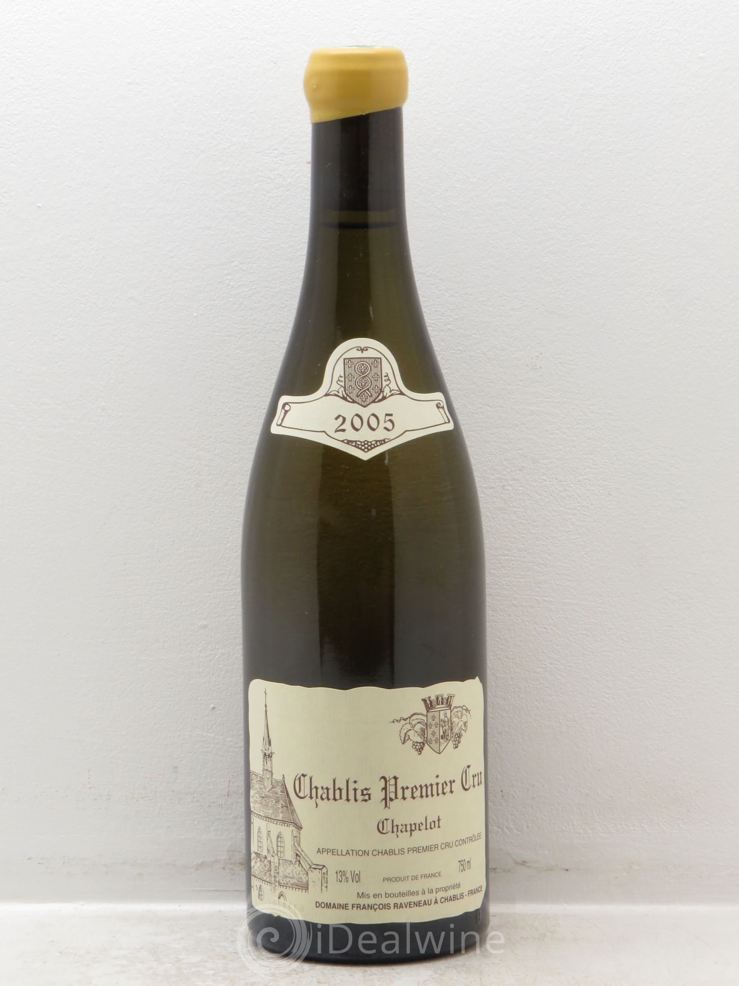 Chablis 1er Cru Chapelot Raveneau (Domaine) 2005 - Lot de 1 bouteille - 0