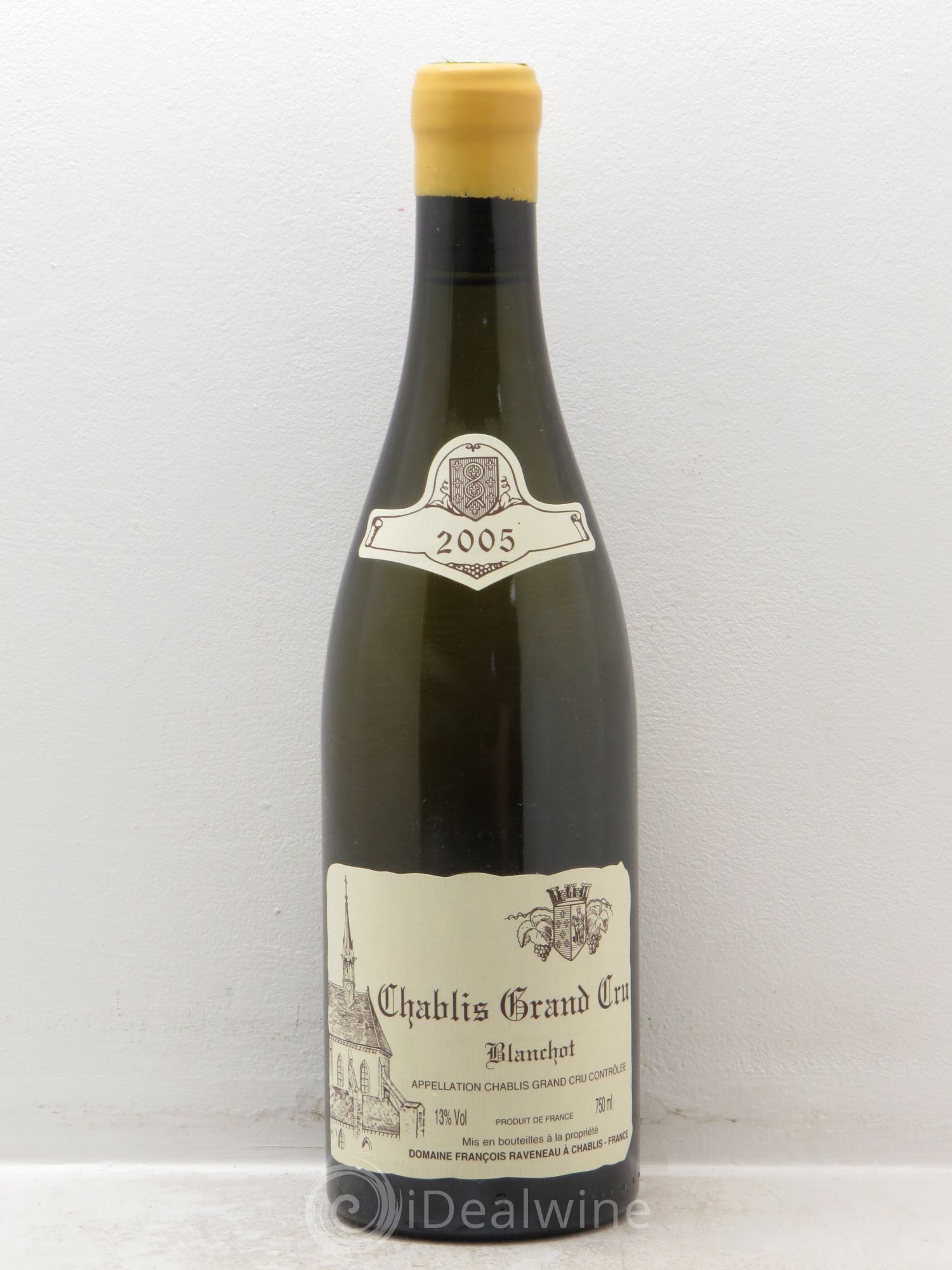 Chablis Grand Cru Blanchot Raveneau (Domaine) 2005 - Lot de 1 bouteille - 0