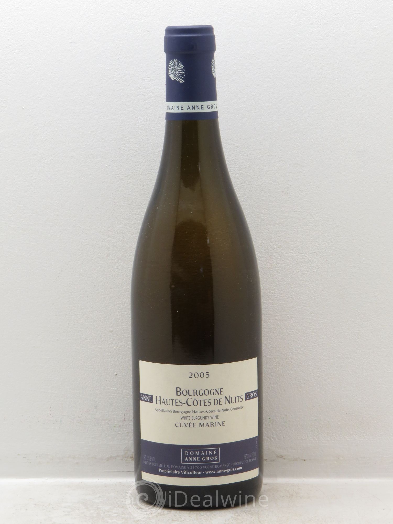 Hautes-Côtes de Nuits Cuvée Marine Anne Gros 2005 - Lot de 1 bouteille - 0
