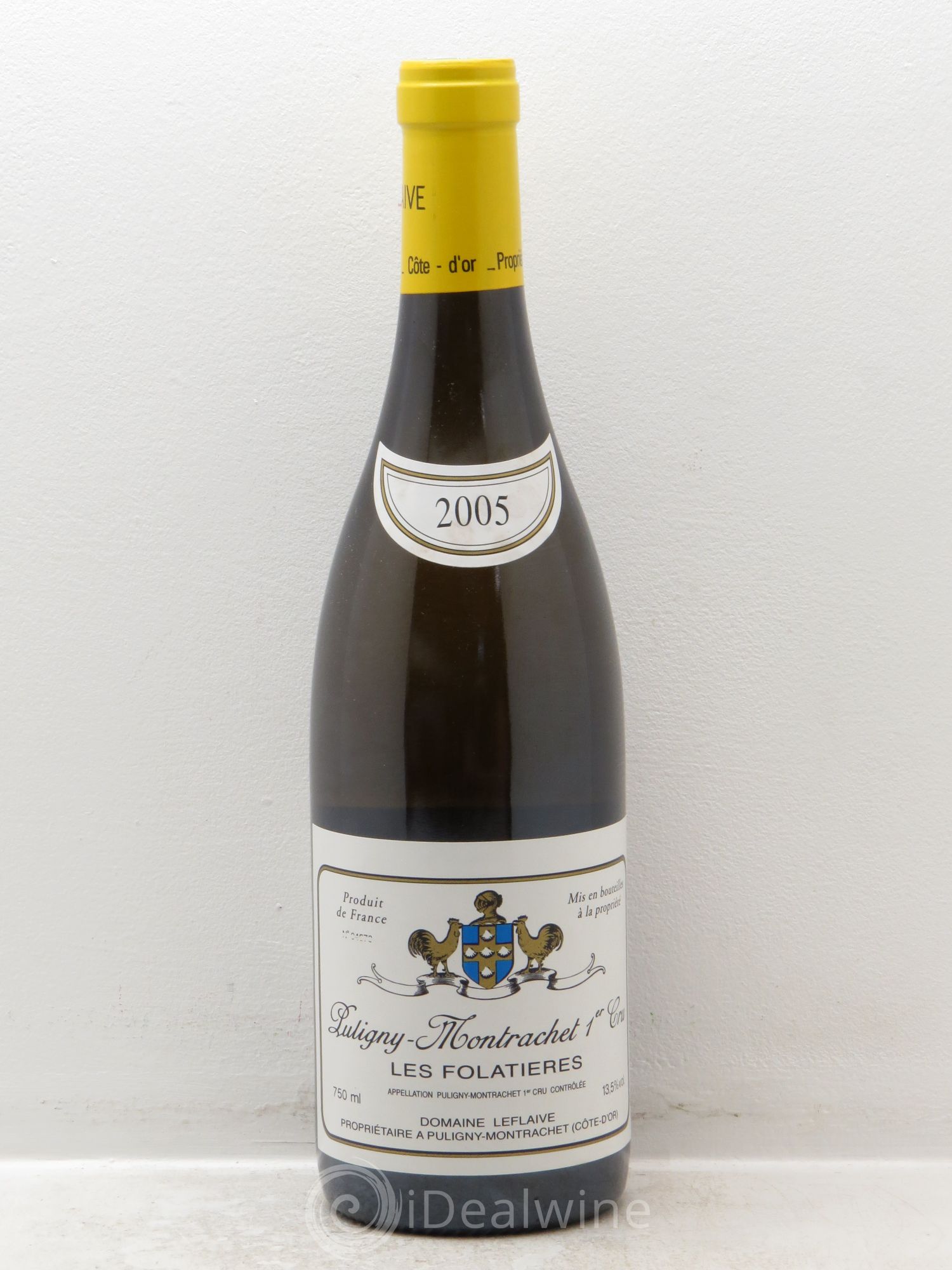 Puligny-Montrachet 1er Cru Les Folatières Leflaive (Domaine) 2005 - Lot de 1 bouteille - 0
