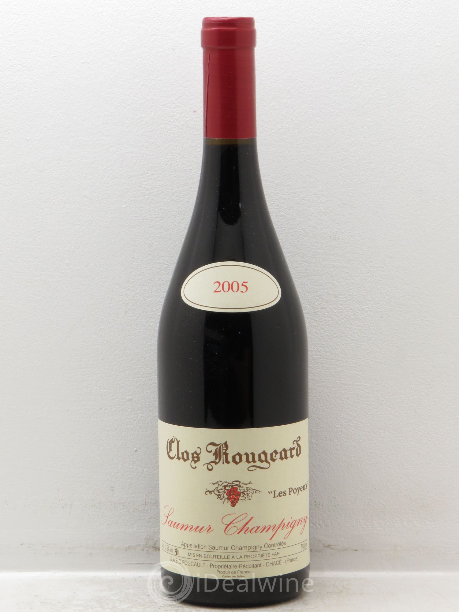 Saumur-Champigny Les Poyeux Clos Rougeard 2005 - Lot de 1 bouteille - 0