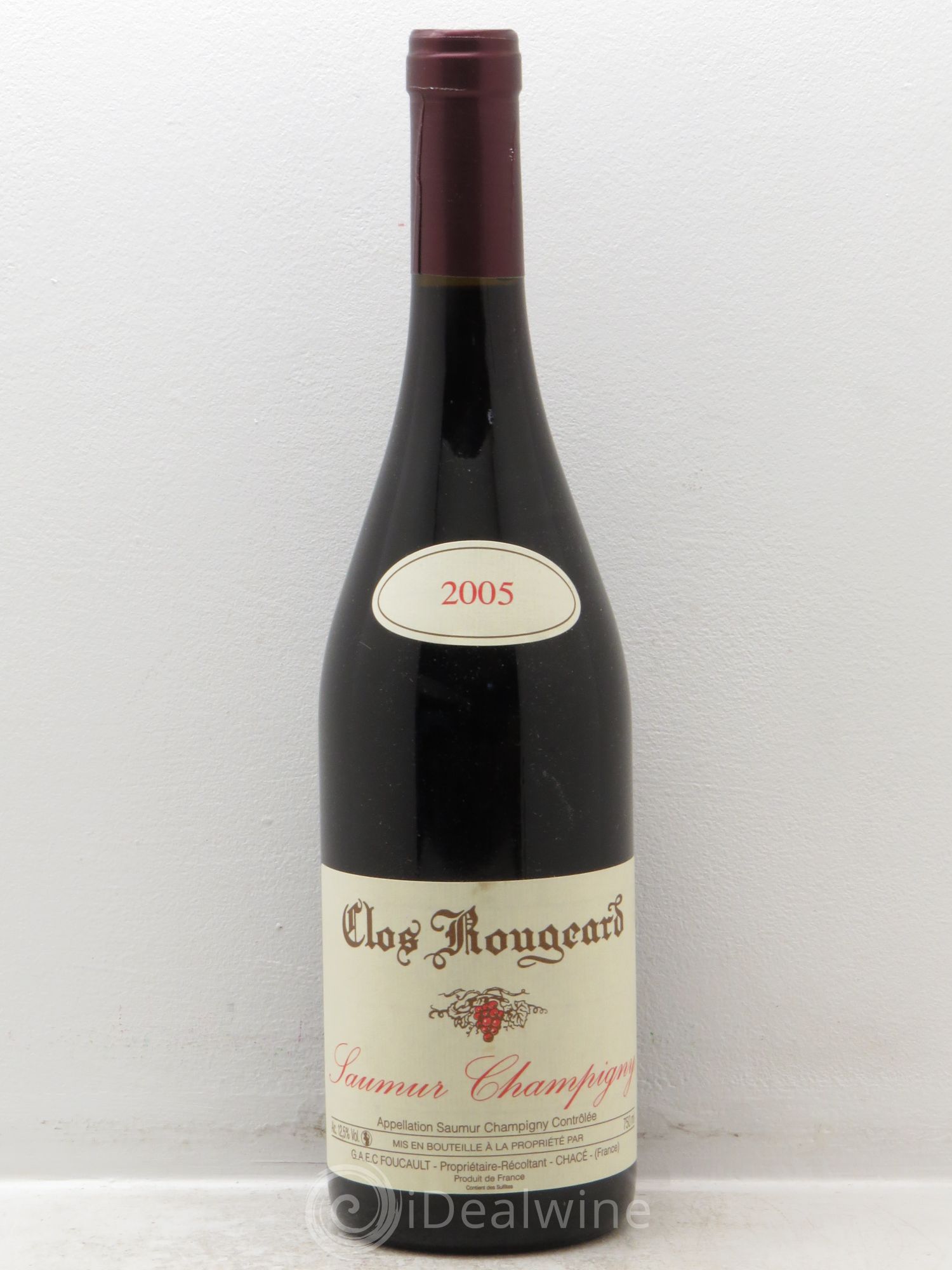 Saumur-Champigny Clos Rougeard 2005 - Lot de 1 bouteille - 0