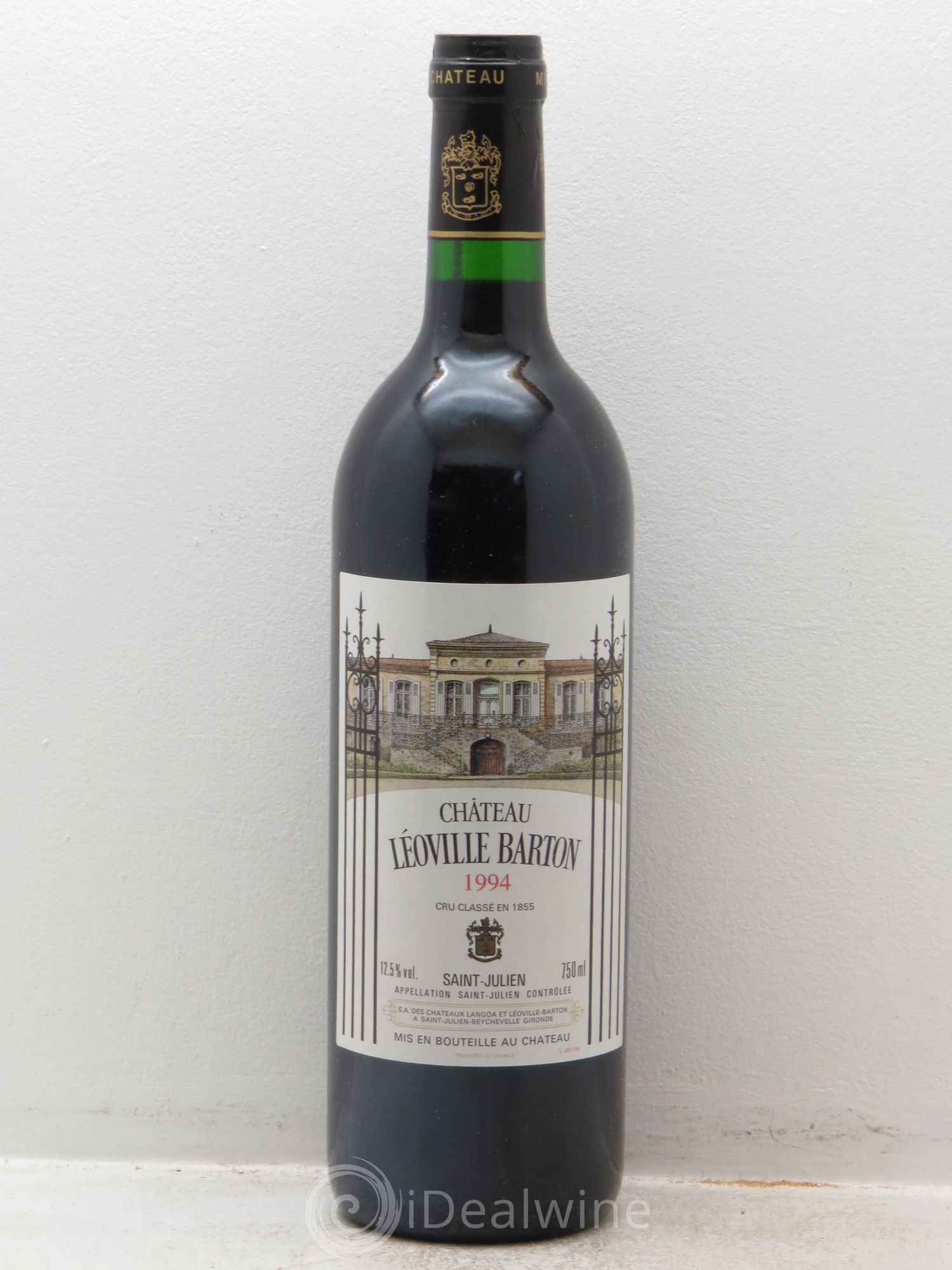 Château Léoville Barton 2ème Grand Cru Classé 1994 - Lot de 1 bouteille - 0