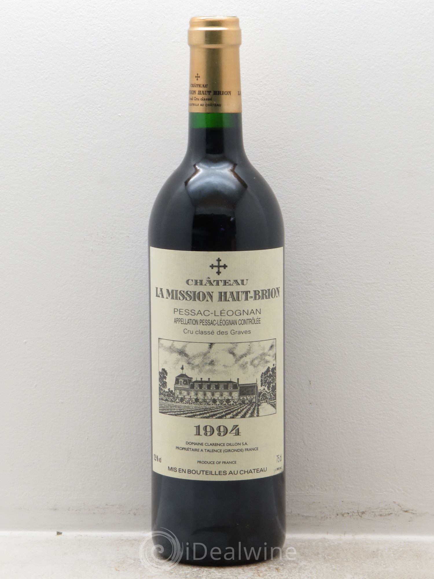 Château la Mission Haut-Brion Cru Classé de Graves 1994 - Lot de 1 bouteille - 0