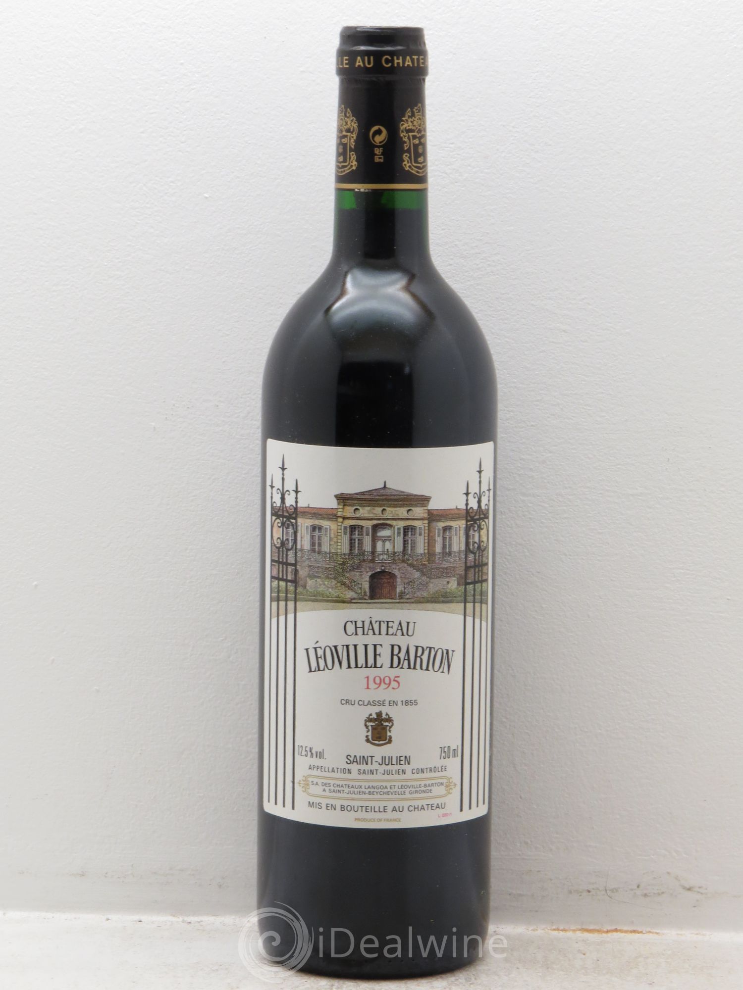 Château Léoville Barton 2ème Grand Cru Classé 1995 - Lot de 1 bouteille - 0