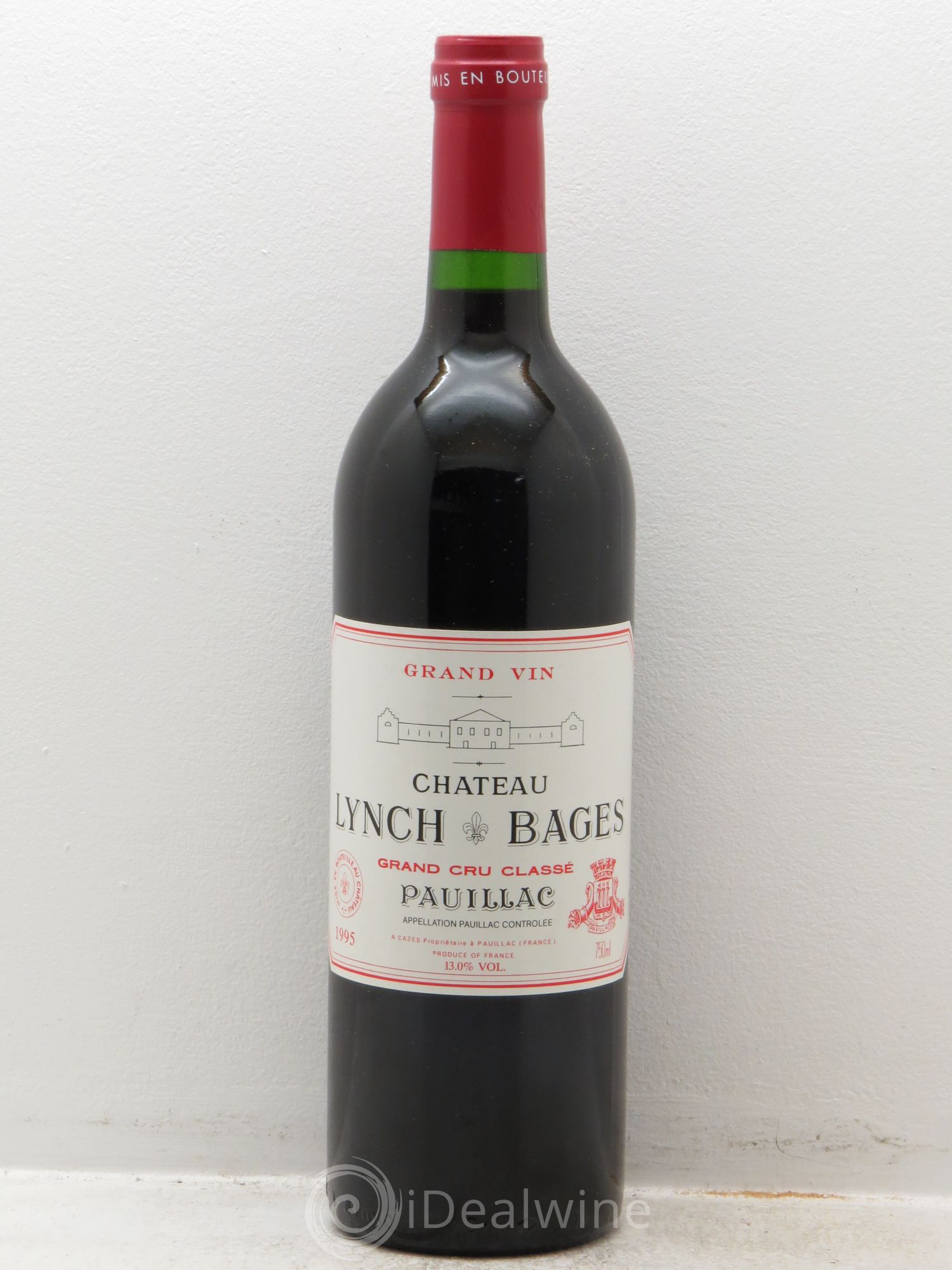 Château Lynch Bages 5ème Grand Cru Classé 1995 - Lot de 1 bouteille - 0