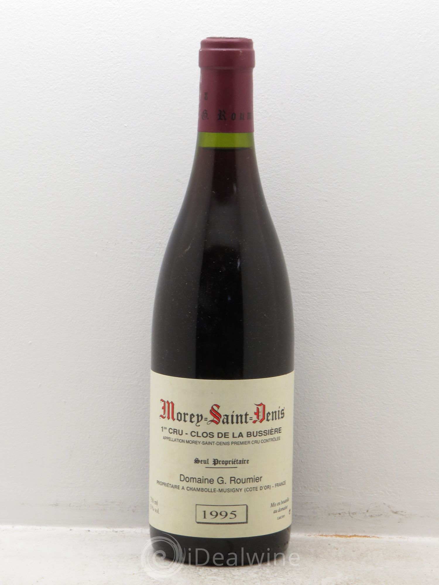 Morey-Saint-Denis 1er Cru Clos de la Bussière Georges Roumier (Domaine) 1995 - Lot de 1 bouteille - 0