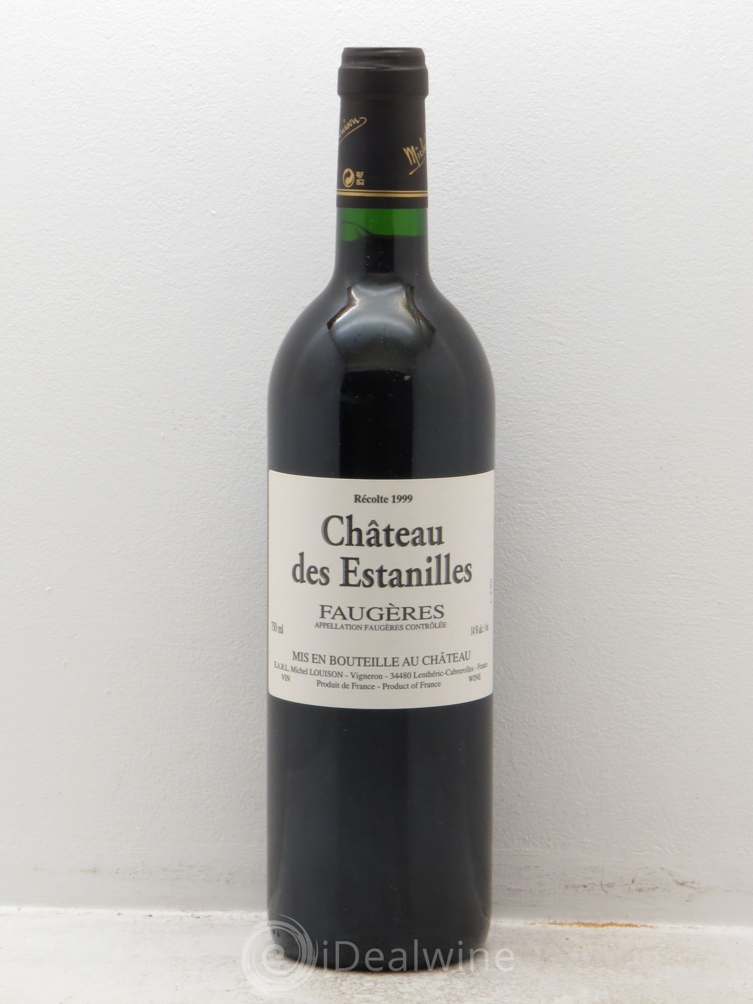 Faugères Cuvée Syrah Château des Estanilles 1999 - Posten von 1 Flasche - 0