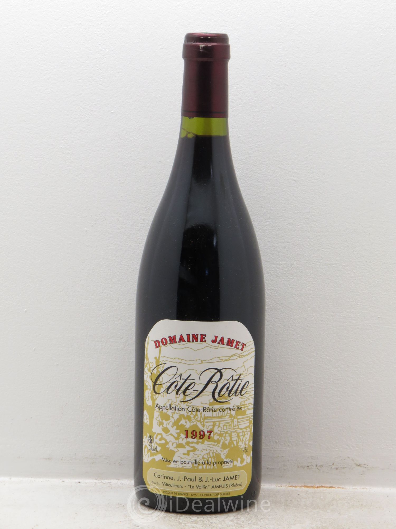 Côte-Rôtie Jamet (Domaine) 1997 - Lot de 1 bouteille - 0