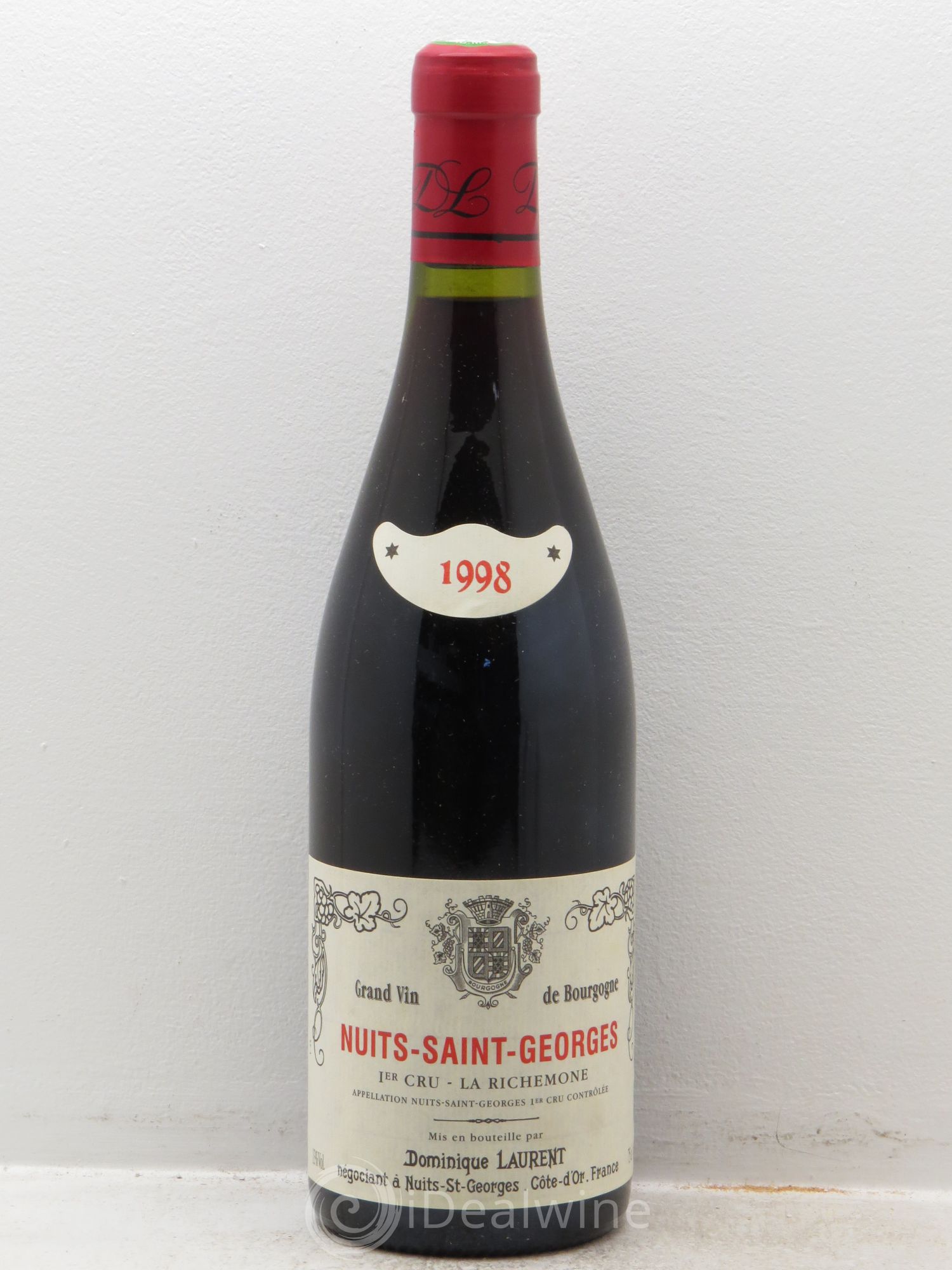 Nuits-Saint-Georges 1er Cru 1998 - Lot de 1 bouteille - 0