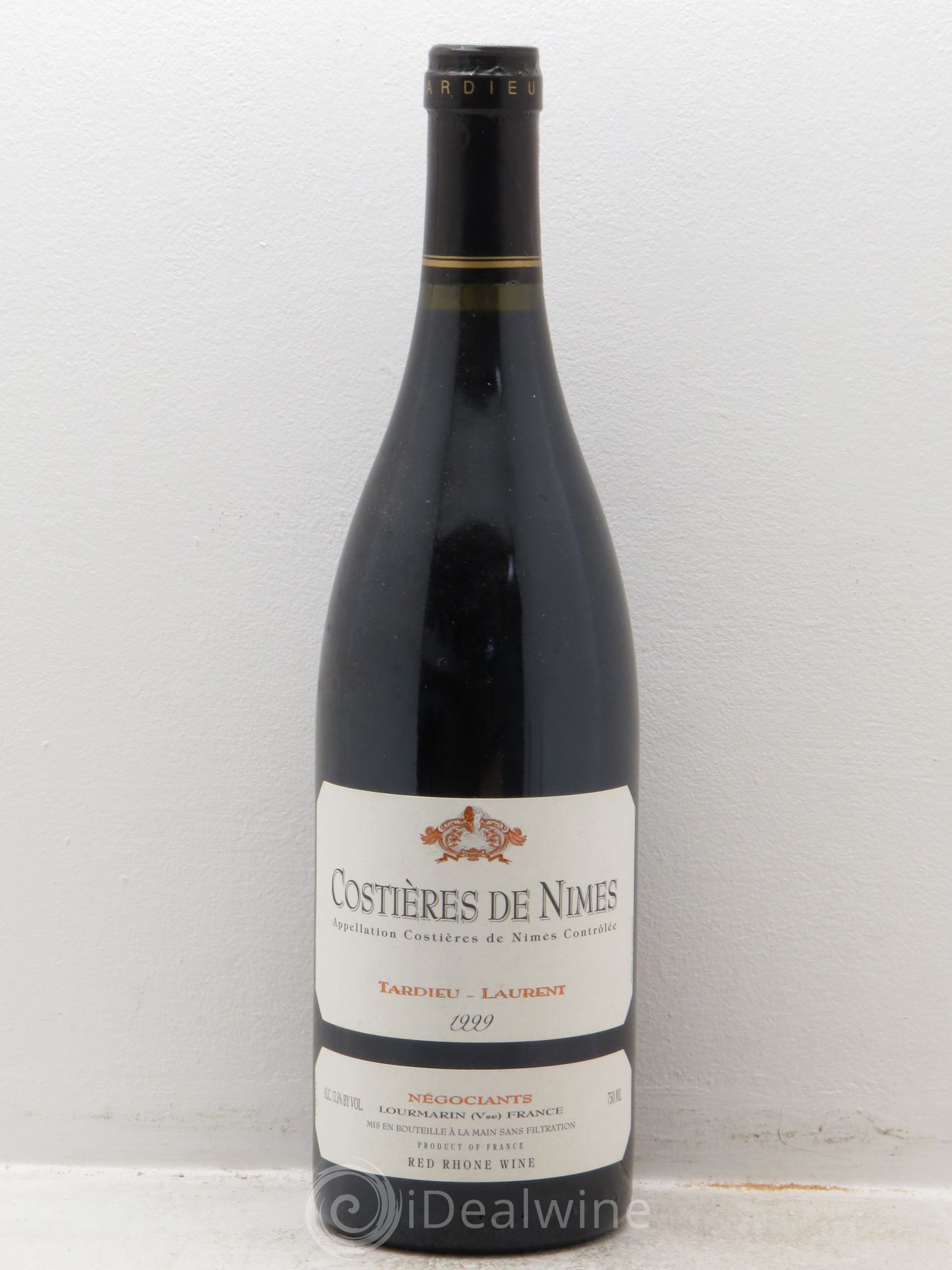 Costières de Nîmes Tardieu Laurent 1999 - Lot de 1 bouteille - 0