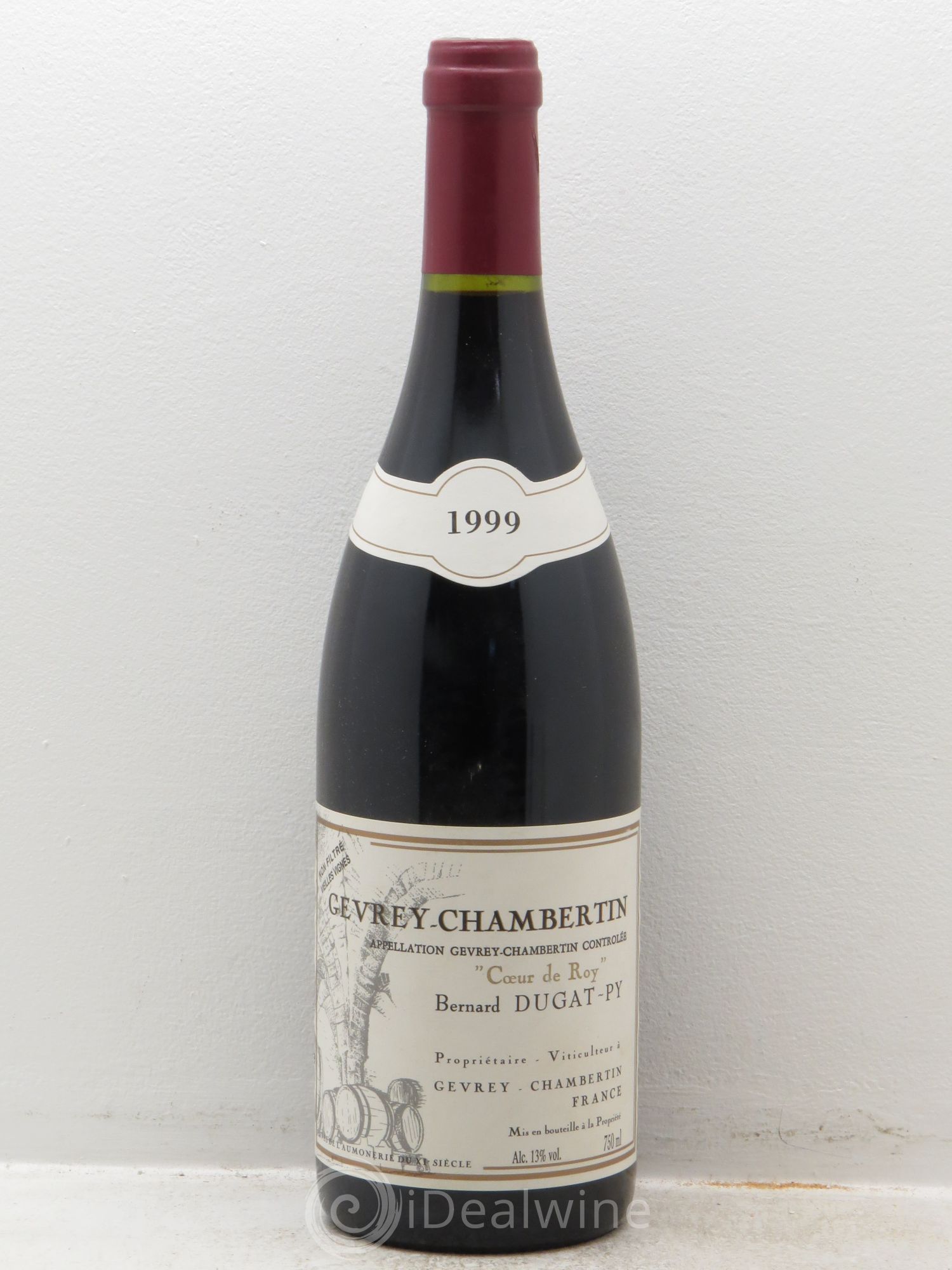Gevrey-Chambertin Coeur de Roy Très Vieilles Vignes Dugat-Py 1999 - Lot de 1 bouteille - 0