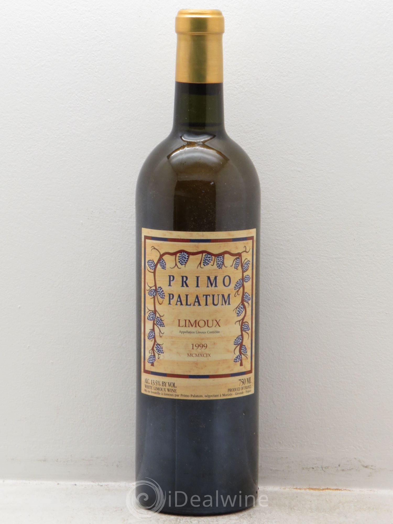 Divers Limoux Chardonnay Primo Palatum 1999 - Posten von 1 Flasche - 0