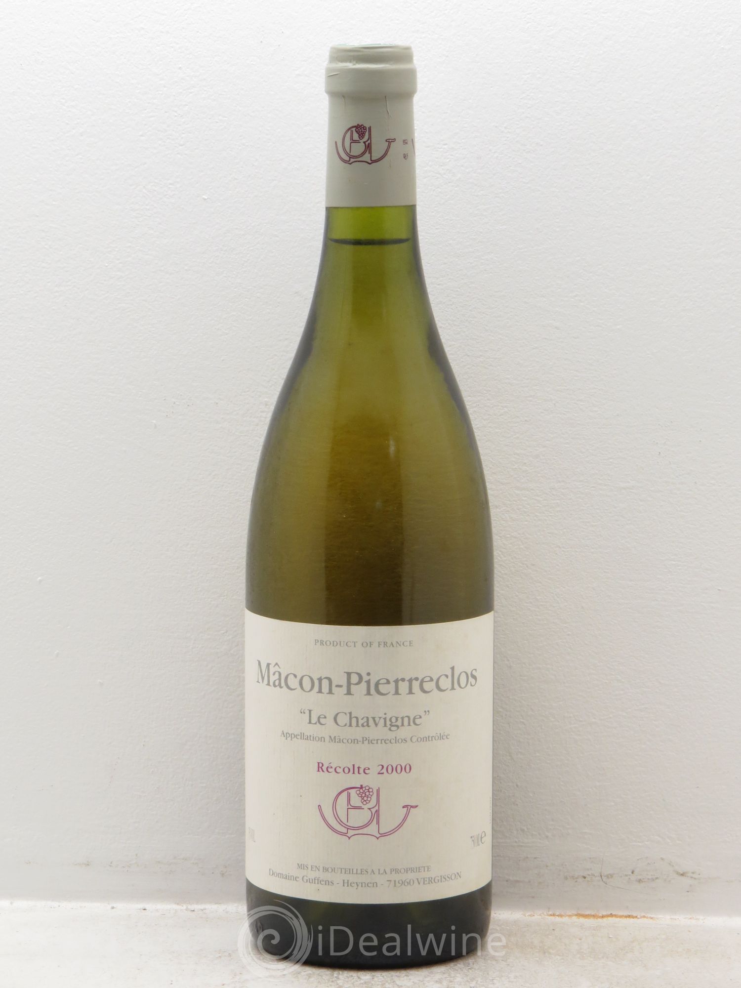 Mâcon-Pierreclos Le Chavigne Guffens-Heynen 2000 - Lot de 1 bouteille - 0