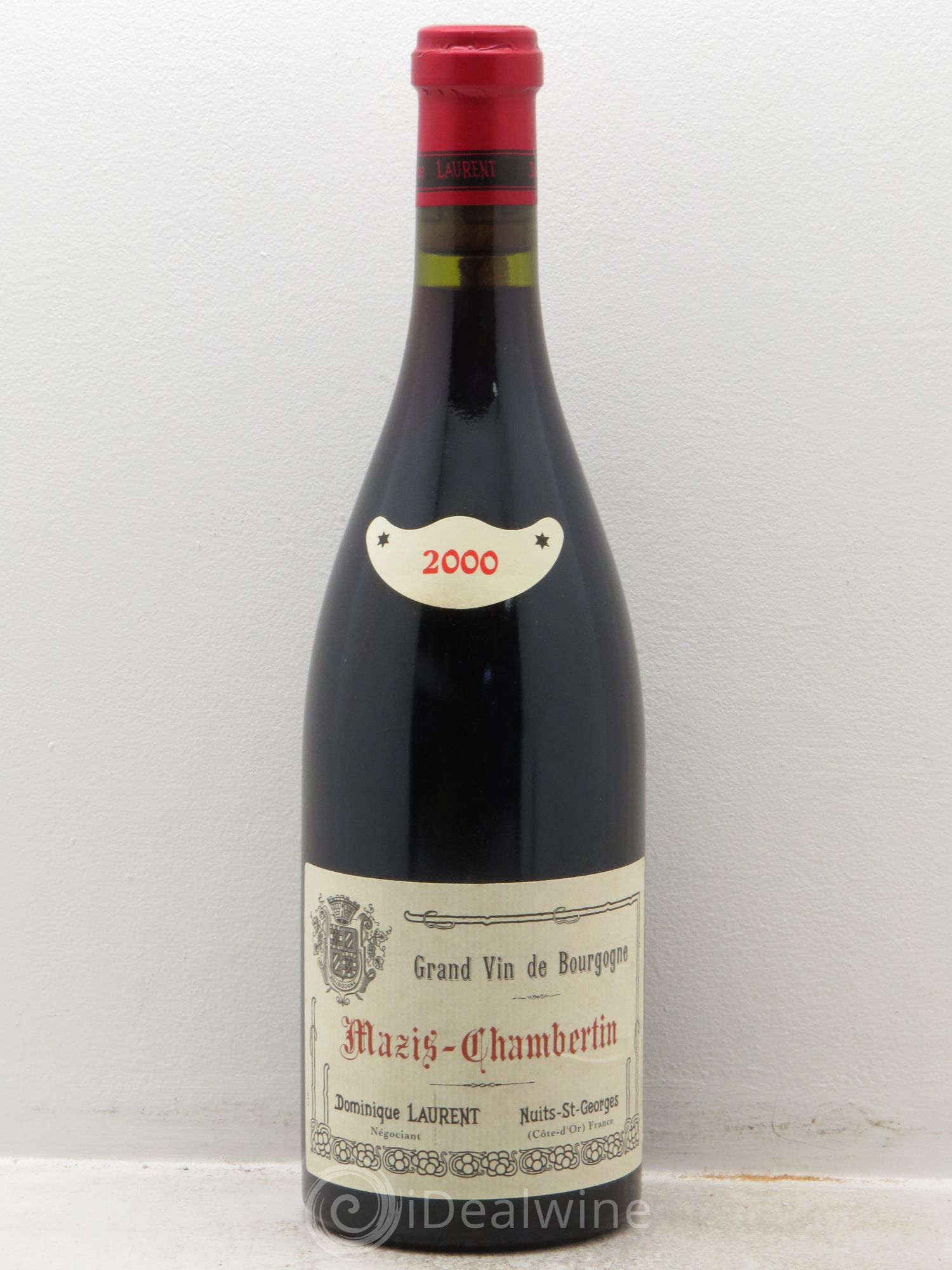 Mazis-Chambertin Grand Cru Dominique Laurent Cuvée B 2000 - Lot de 1 bouteille - 0