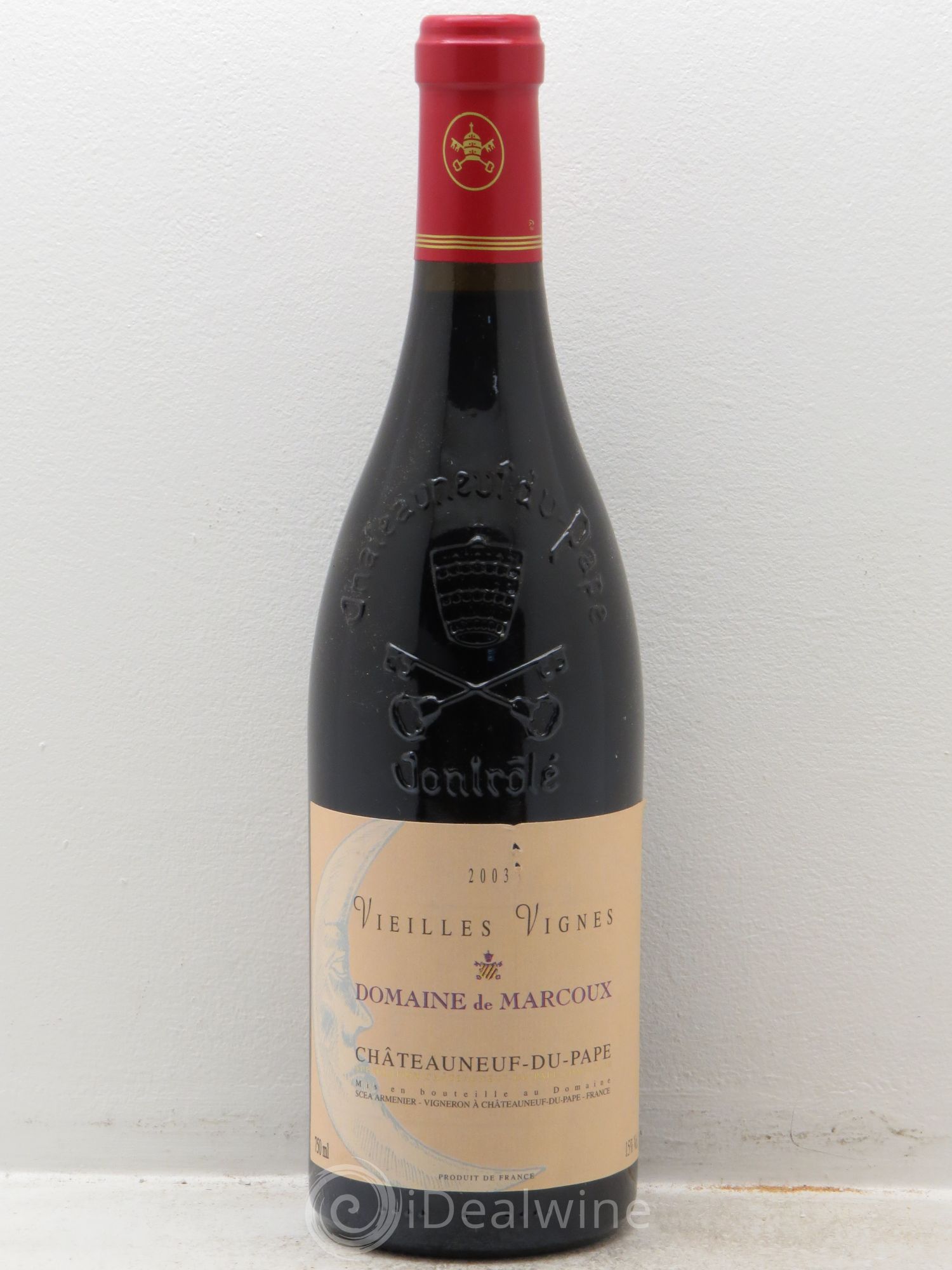 Châteauneuf-du-Pape Vieilles Vignes Marcoux (Domaine de) 2003 - Lot de 1 bouteille - 0