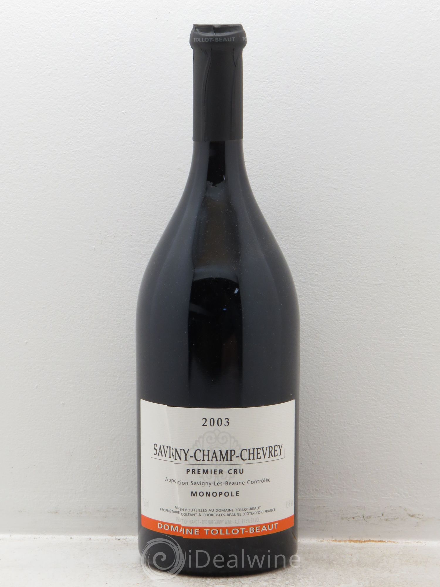 Savigny-lès-Beaune 1er Cru 2003 - Lot de 1 bouteille - 0