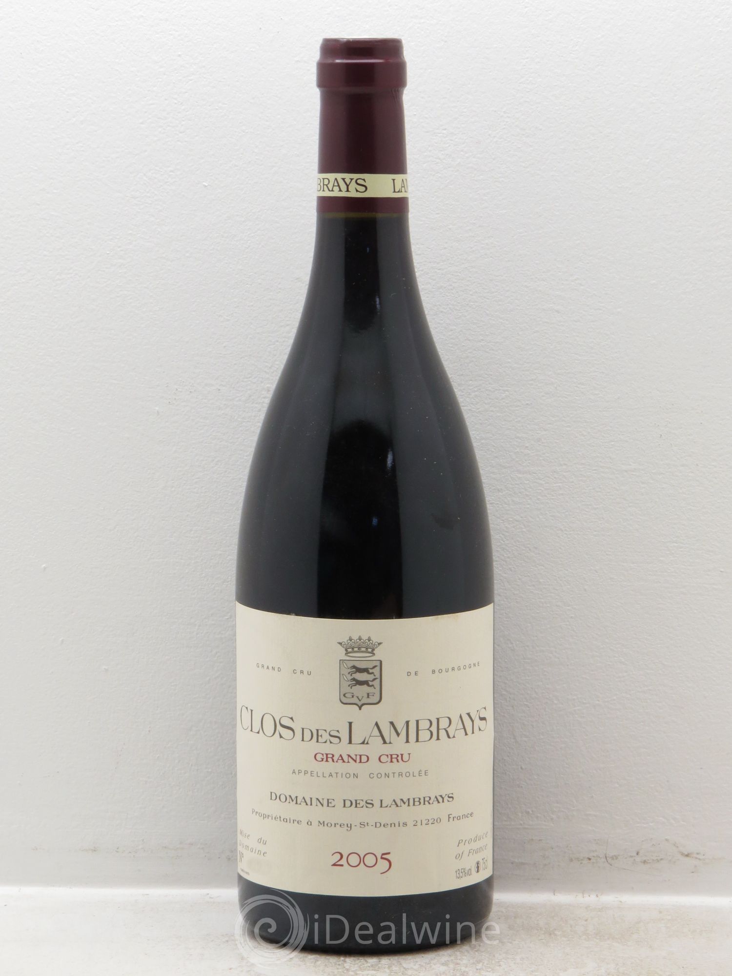 Clos des Lambrays Grand Cru Domaine des Lambrays 2005 - Lot de 1 bouteille - 0