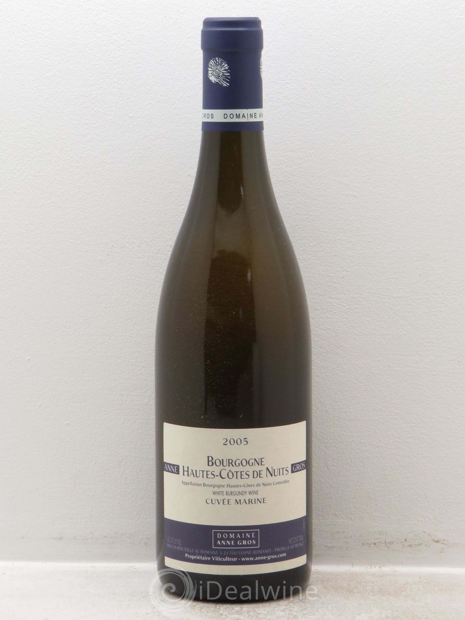 Hautes-Côtes de Nuits Cuvée Marine Anne Gros 2005 - Lot de 1 bouteille - 0