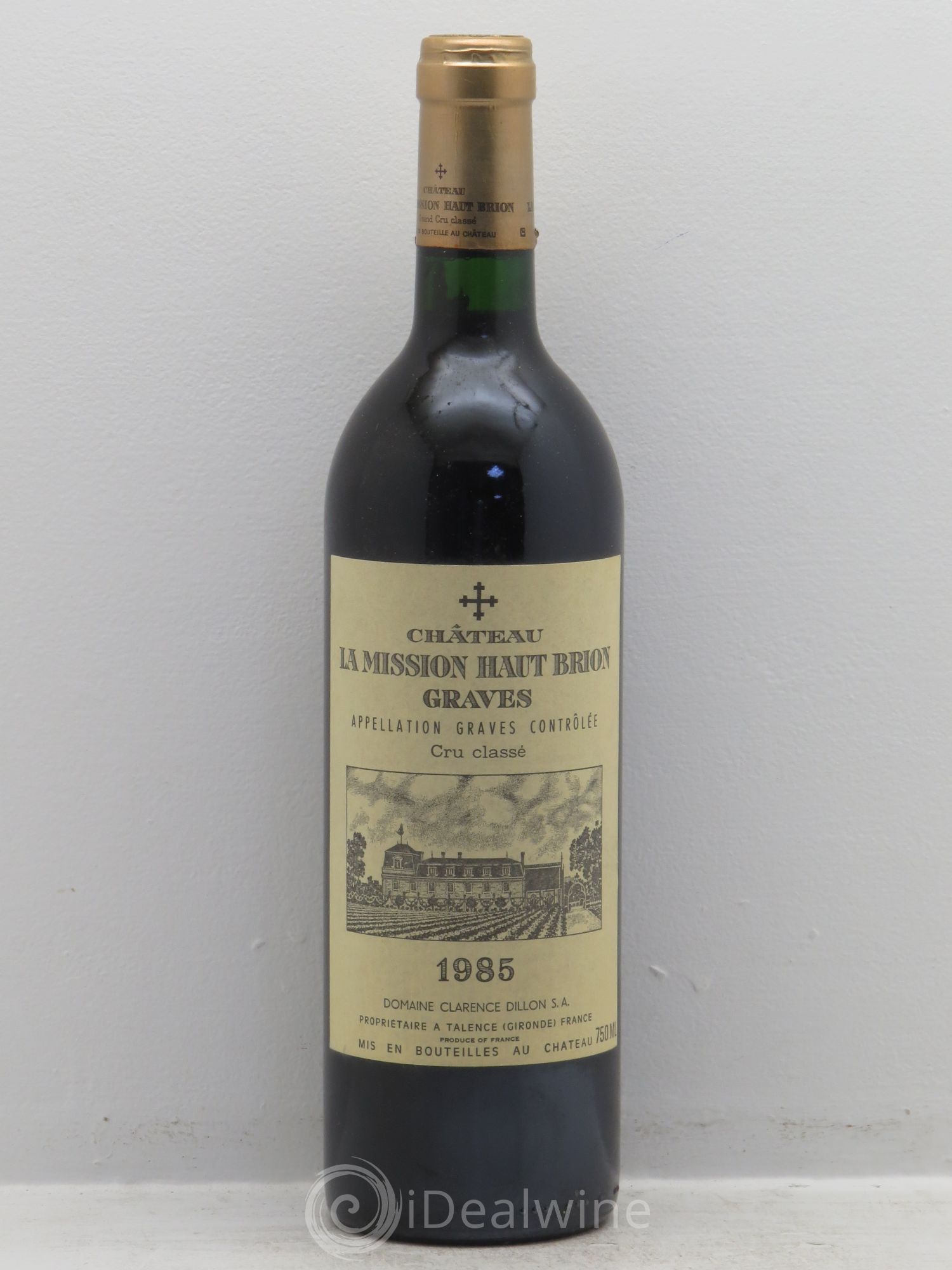 Château la Mission Haut-Brion Cru Classé de Graves 1985 - Lot de 1 bouteille - 0