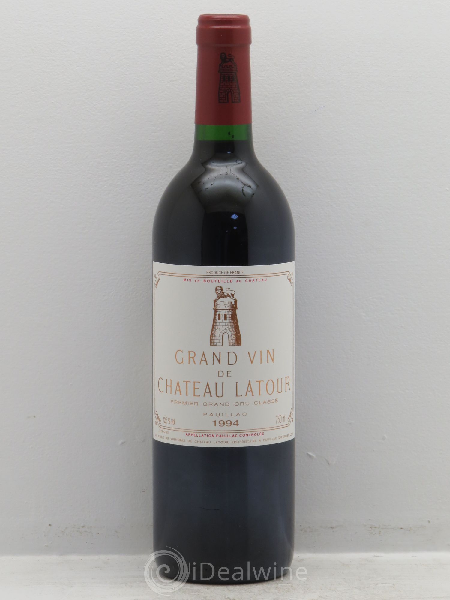 Château Latour 1er Grand Cru Classé 1994 - Lot de 1 bouteille - 0