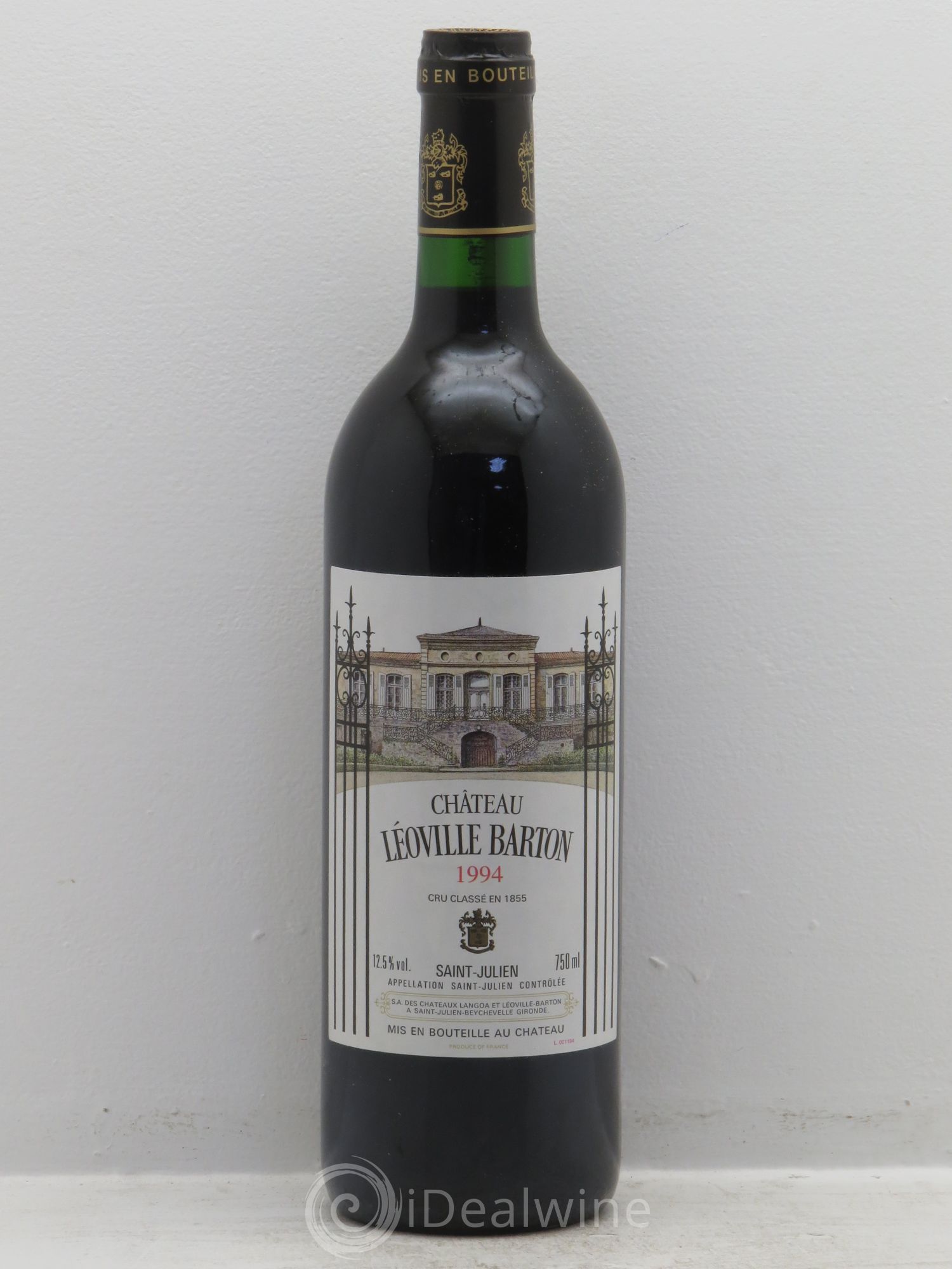 Château Léoville Barton 2ème Grand Cru Classé 1994 - Lot de 1 bouteille - 0