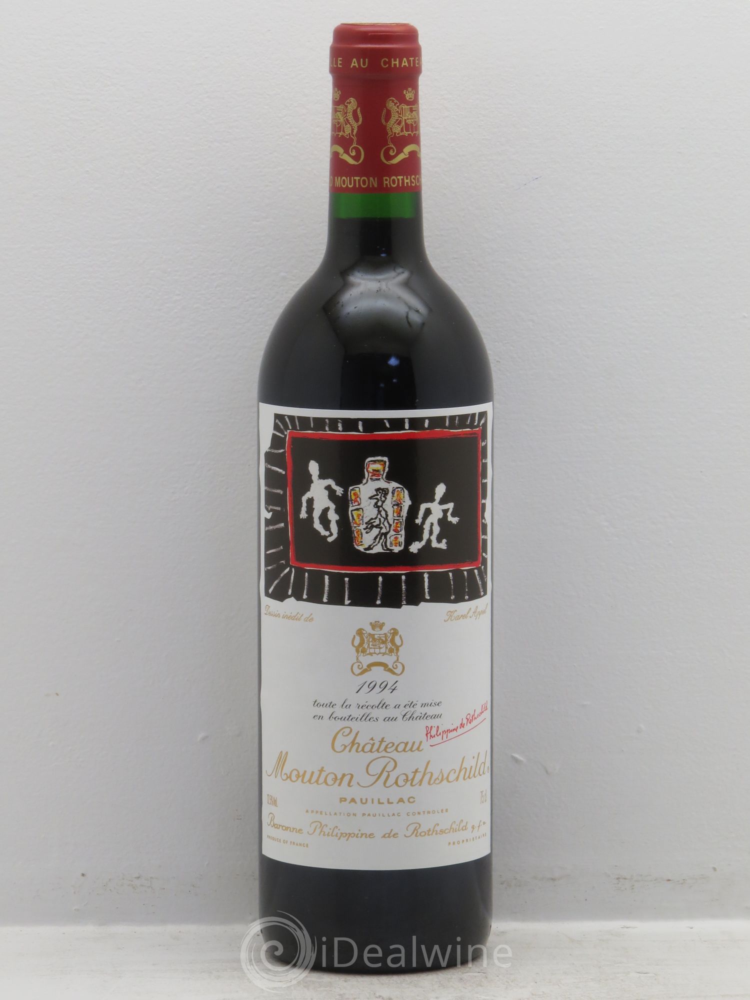 Château Mouton Rothschild 1er Grand Cru Classé 1994 - Lot de 1 bouteille - 0