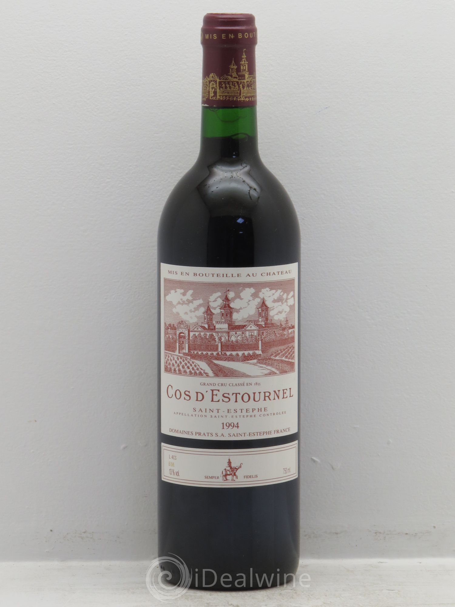 Cos d'Estournel 2ème Grand Cru Classé 1994 - Lot de 1 bouteille - 0