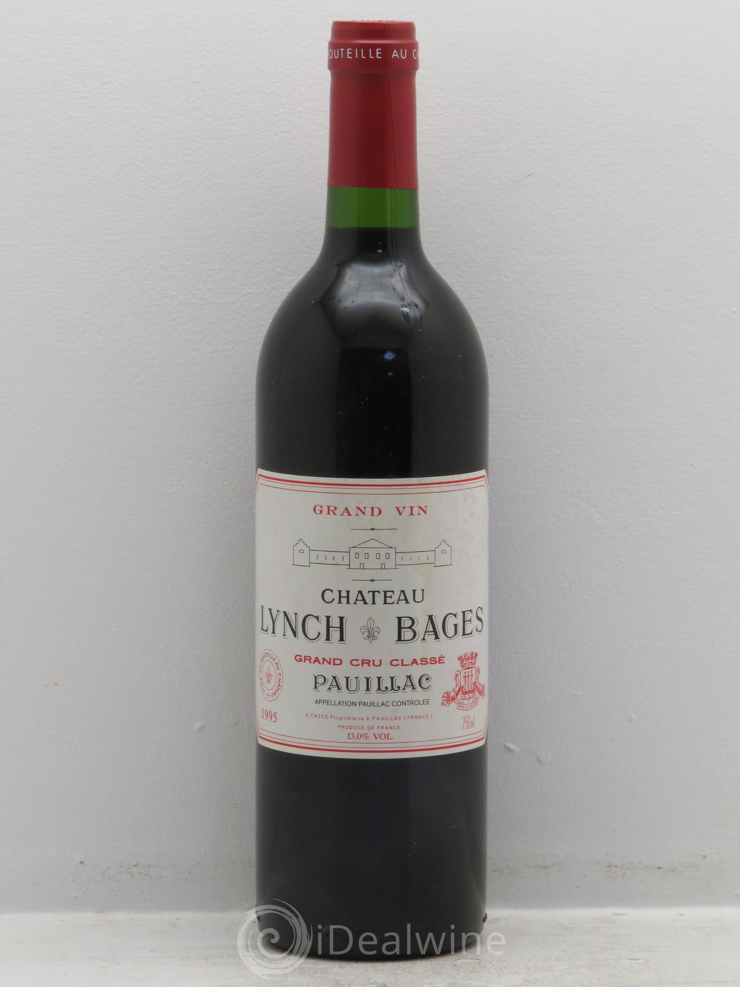 Château Lynch Bages 5ème Grand Cru Classé 1995 - Lot de 1 bouteille - 0