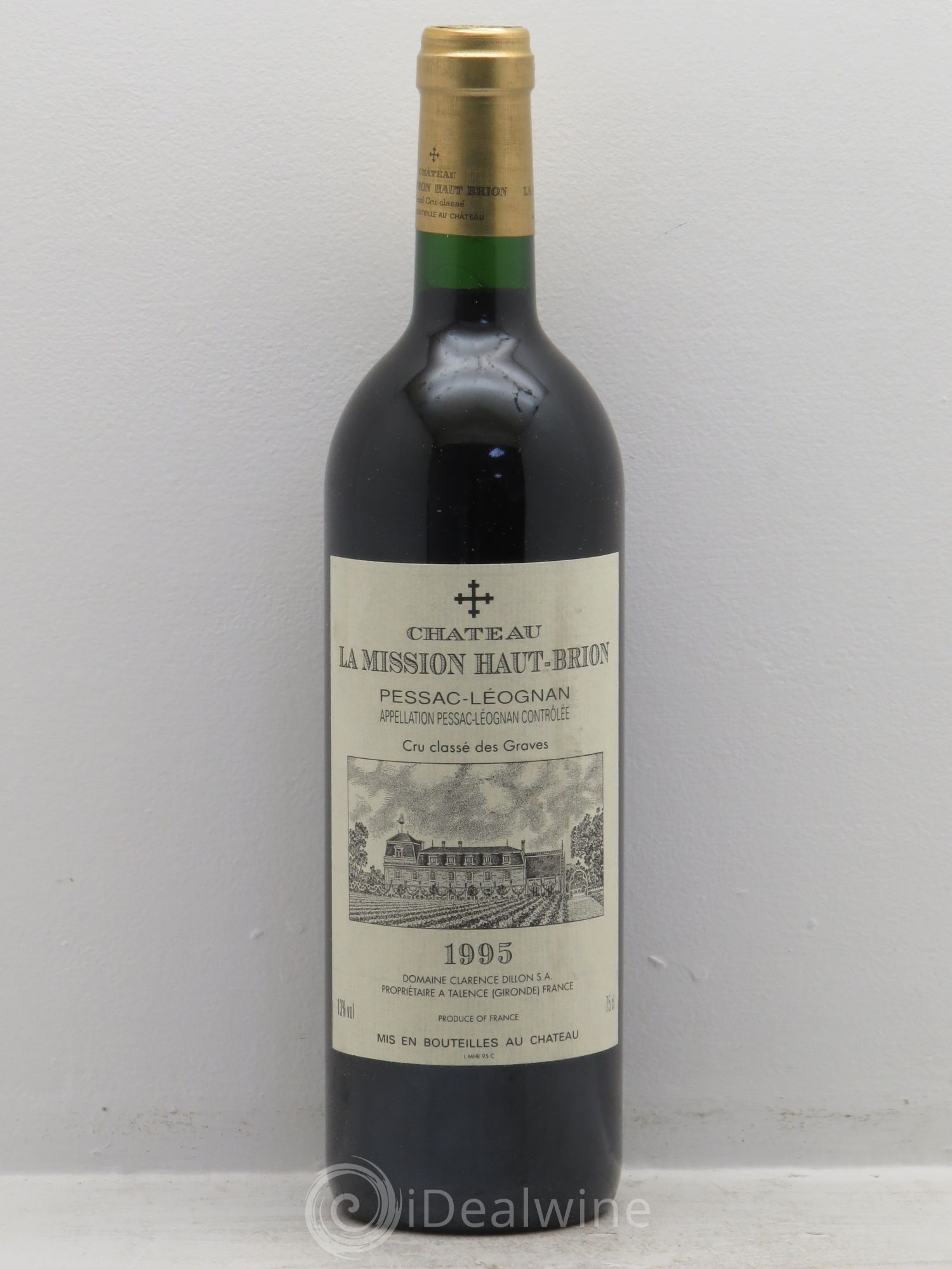 Château la Mission Haut-Brion Cru Classé de Graves 1995 - Lot de 1 bouteille - 0