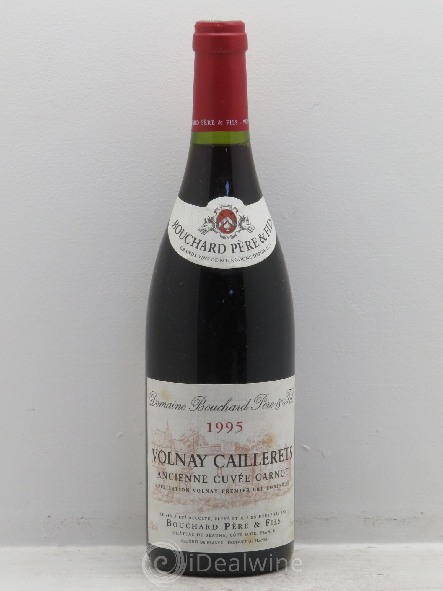 Volnay 1er Cru Caillerets - Ancienne Cuvée Carnot Bouchard Père & Fils 1995 - Lot de 1 bouteille - 0