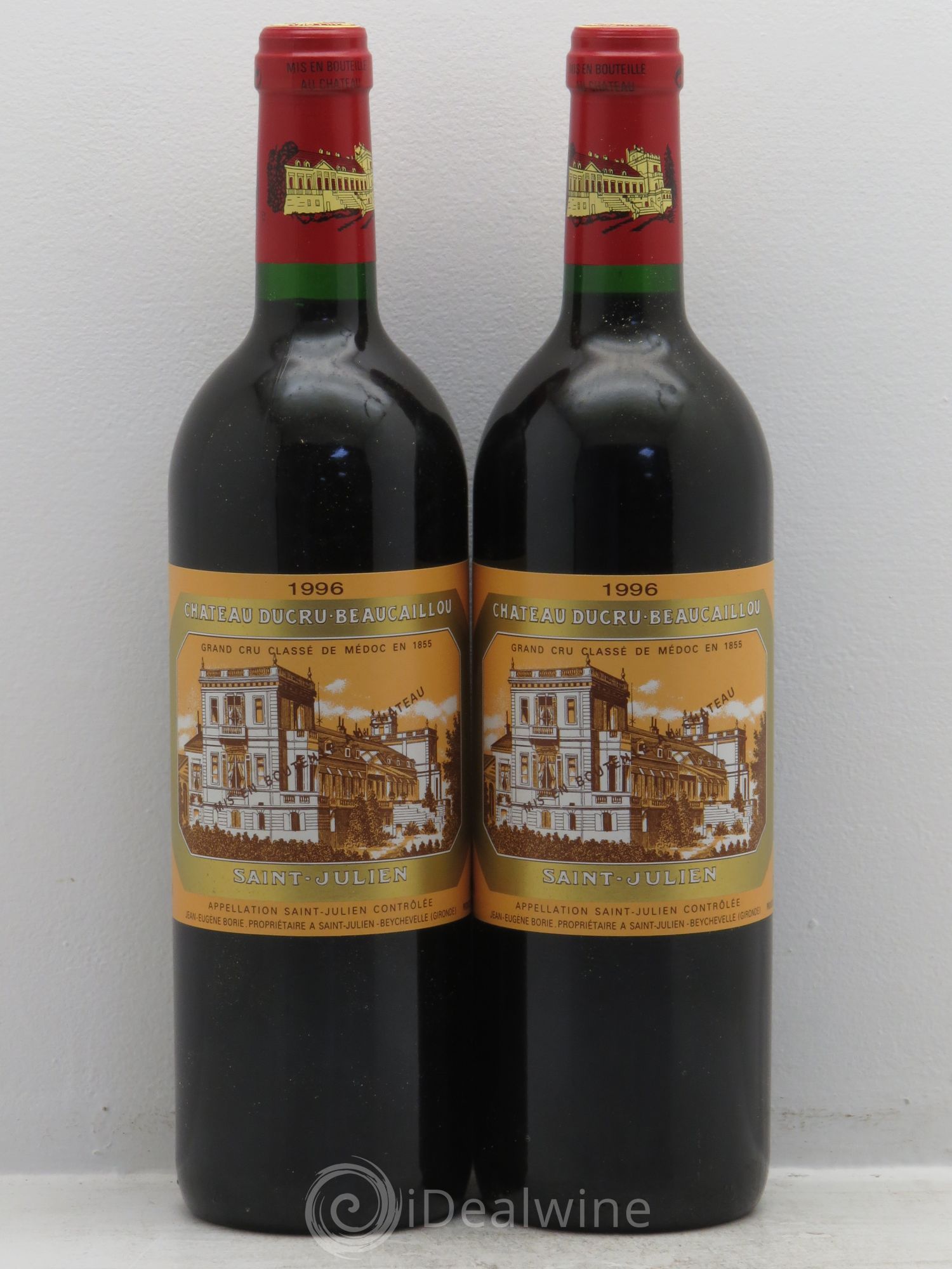 Château Ducru Beaucaillou 2ème Grand Cru Classé 1996 - Lot de 2 bouteilles - 0