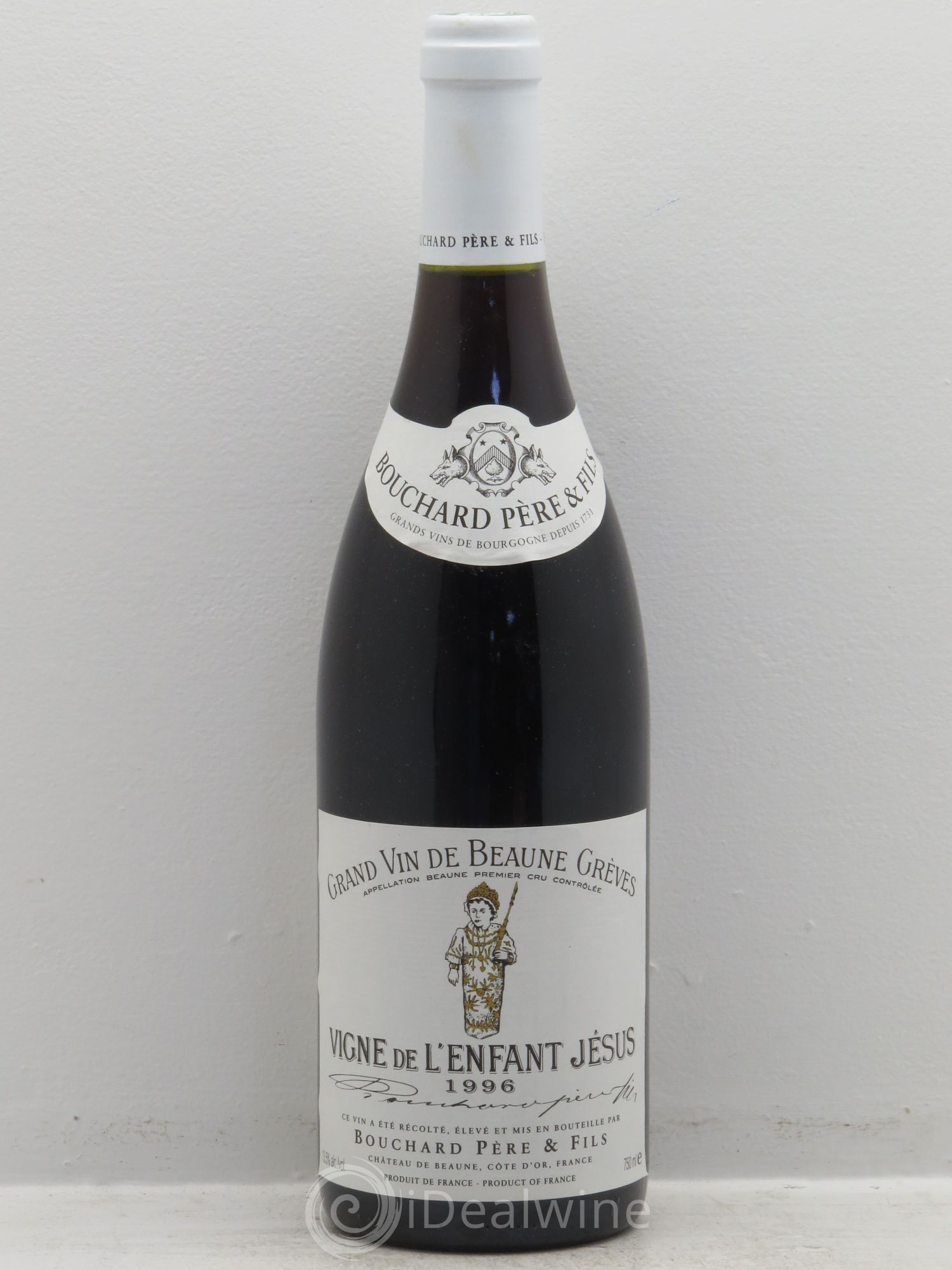 Beaune 1er Cru Grèves - Vigne de l'Enfant Jésus Bouchard Père & Fils 1996 - Lot de 1 bouteille - 0