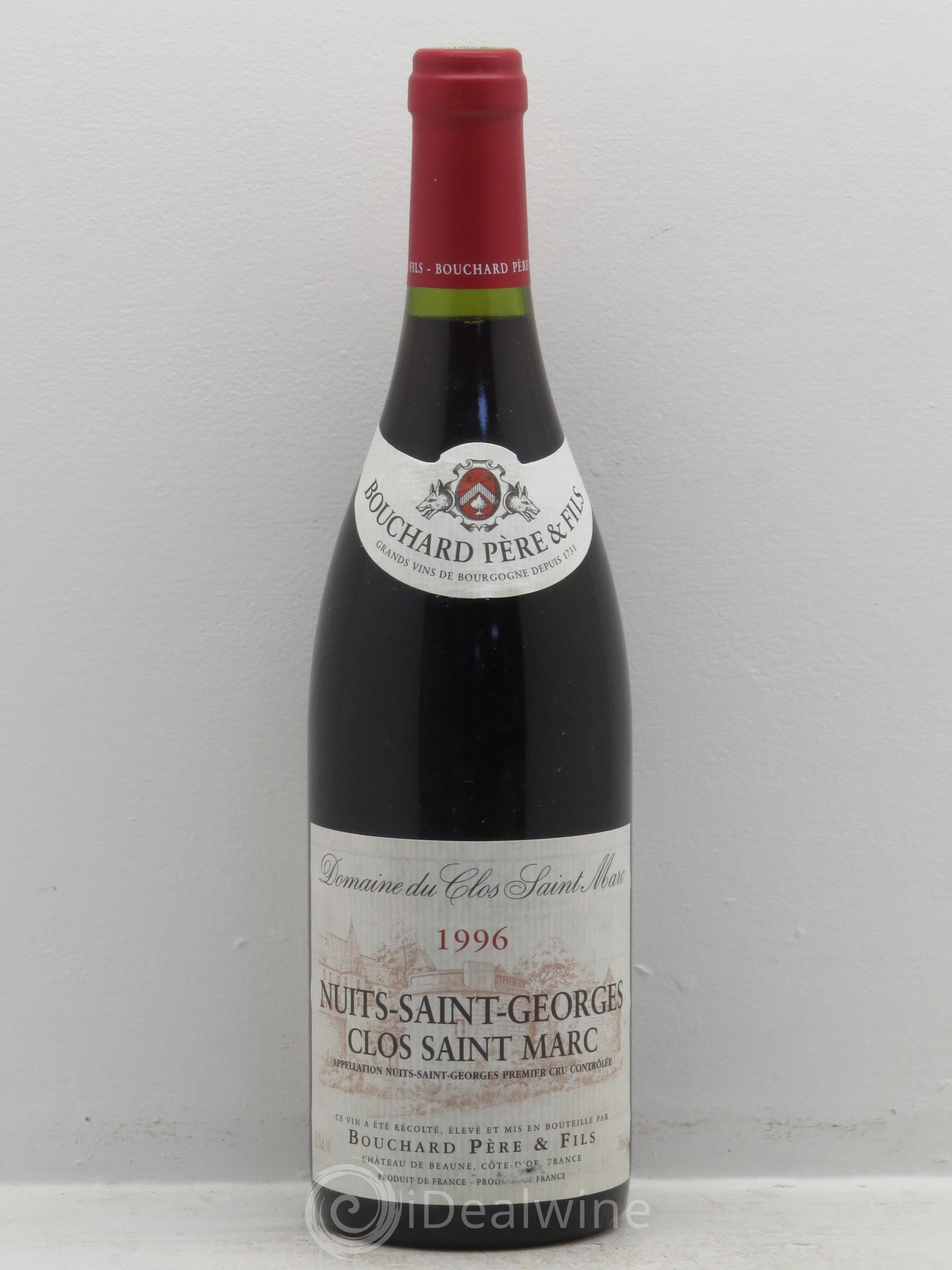 Nuits-Saint-Georges 1er Cru 1996 - Lot de 1 bouteille - 0