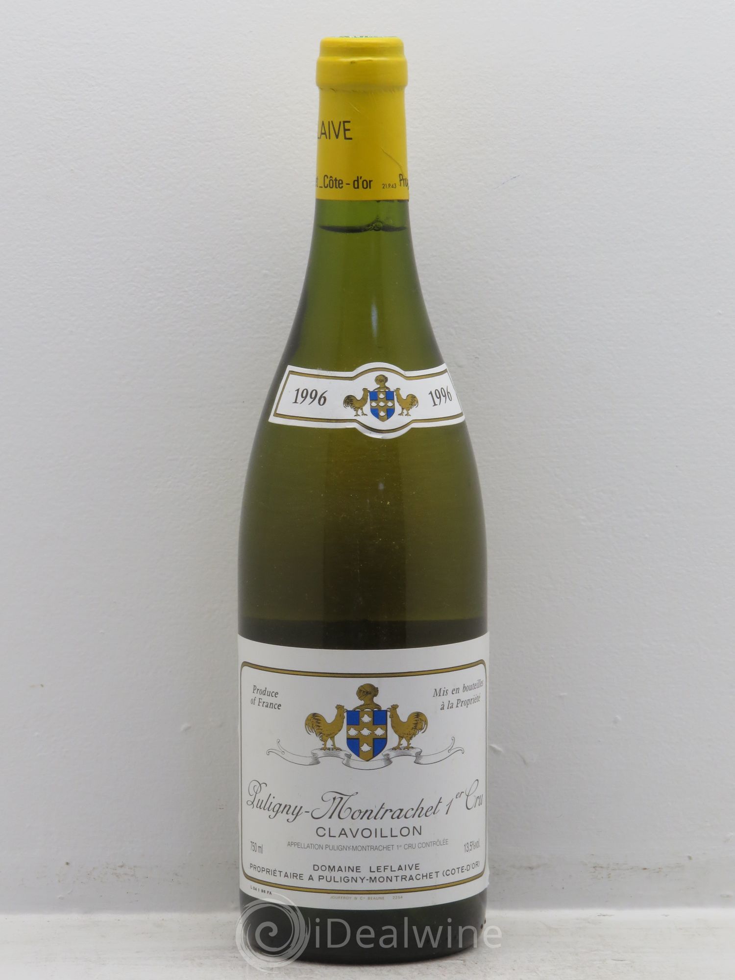 Puligny-Montrachet 1er Cru Clavoillon Leflaive (Domaine) 1996 - Posten von 1 Flasche - 0