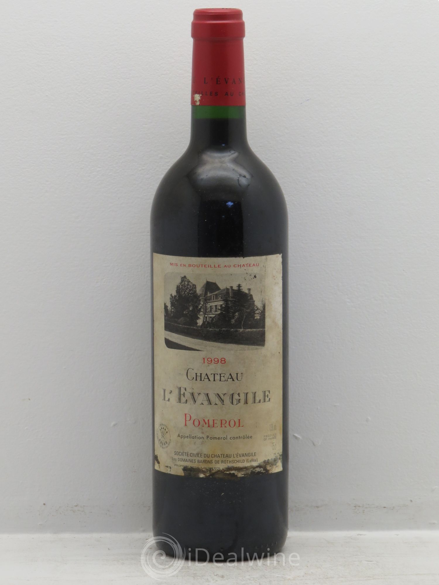 Château l' Évangile 1998 - Lot de 1 bouteille - 0