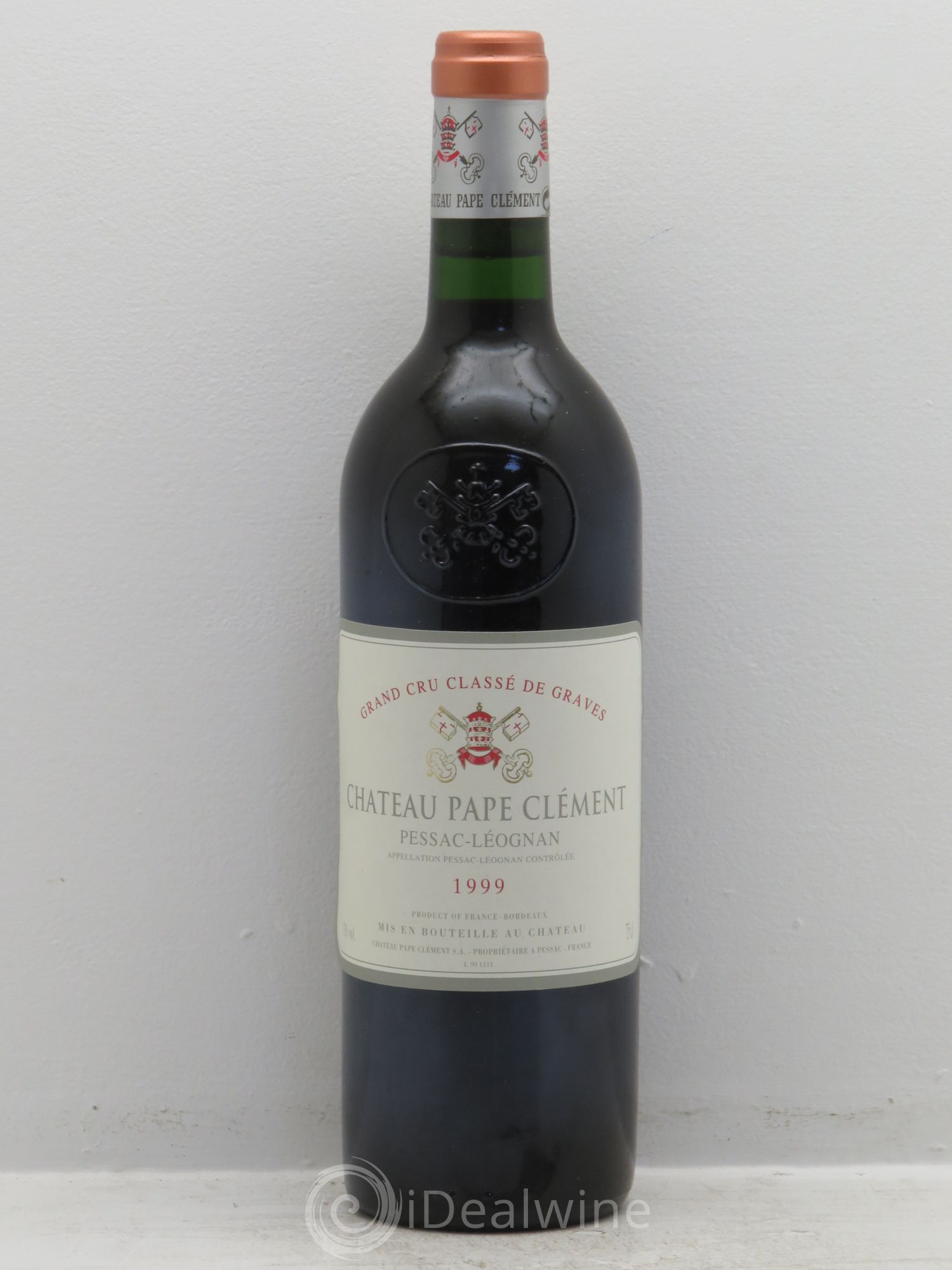 Château Pape Clément Cru Classé de Graves 1999 - Lot de 1 bouteille - 0