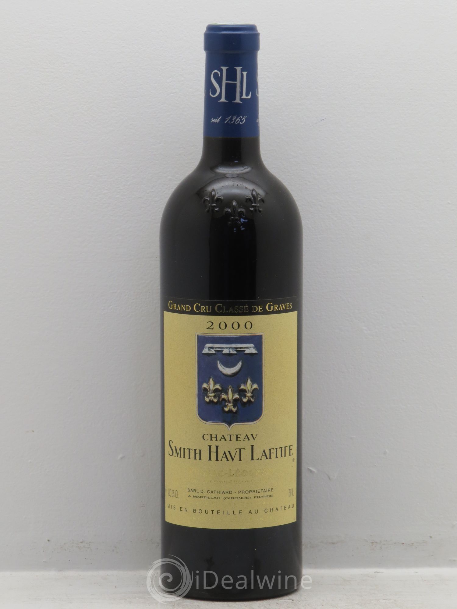 Château Smith Haut Lafitte Cru Classé de Graves 2000 - Lot de 1 bouteille - 0