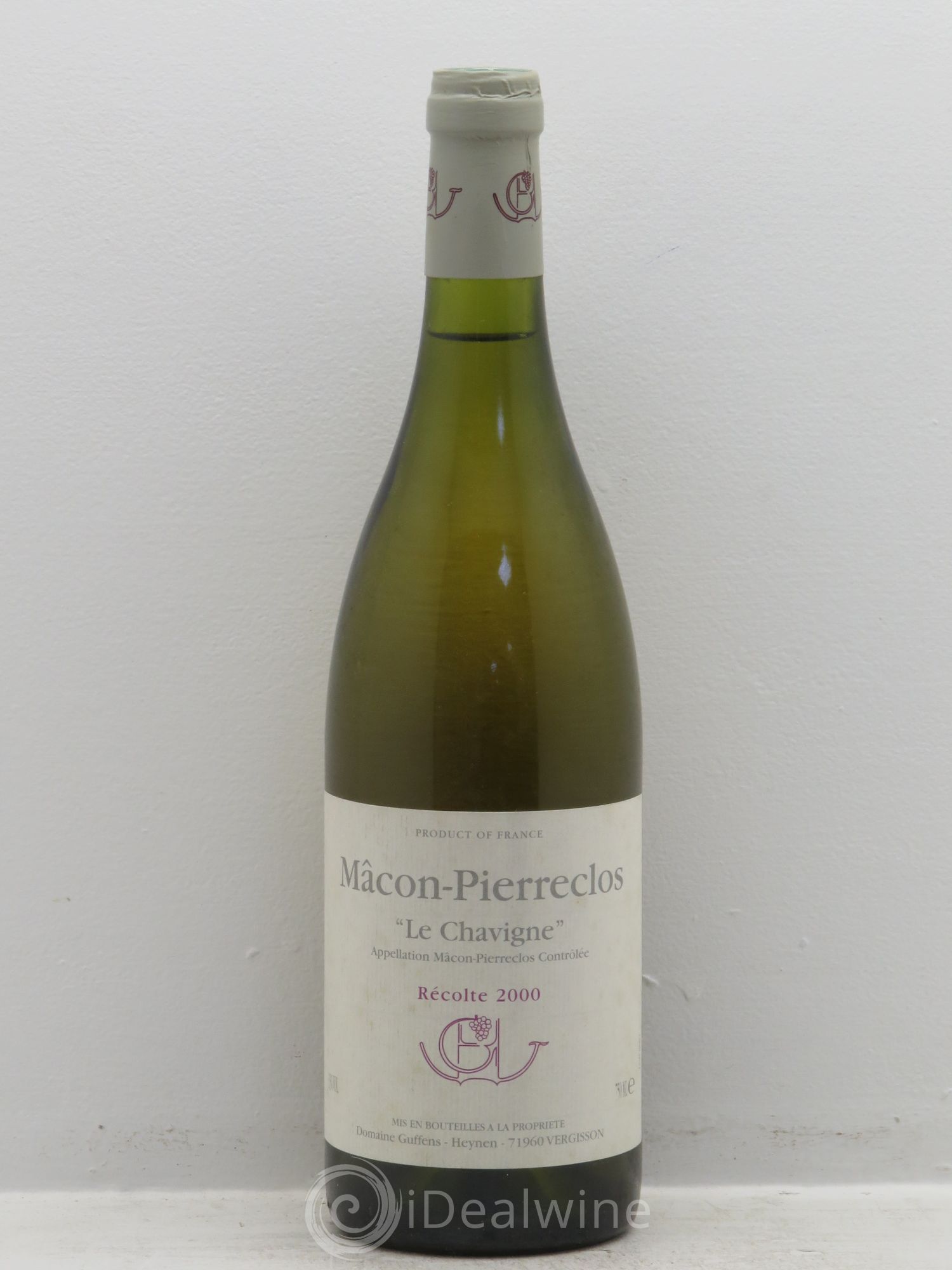 Mâcon-Pierreclos Le Chavigne Guffens-Heynen 2000 - Lot de 1 bouteille - 0